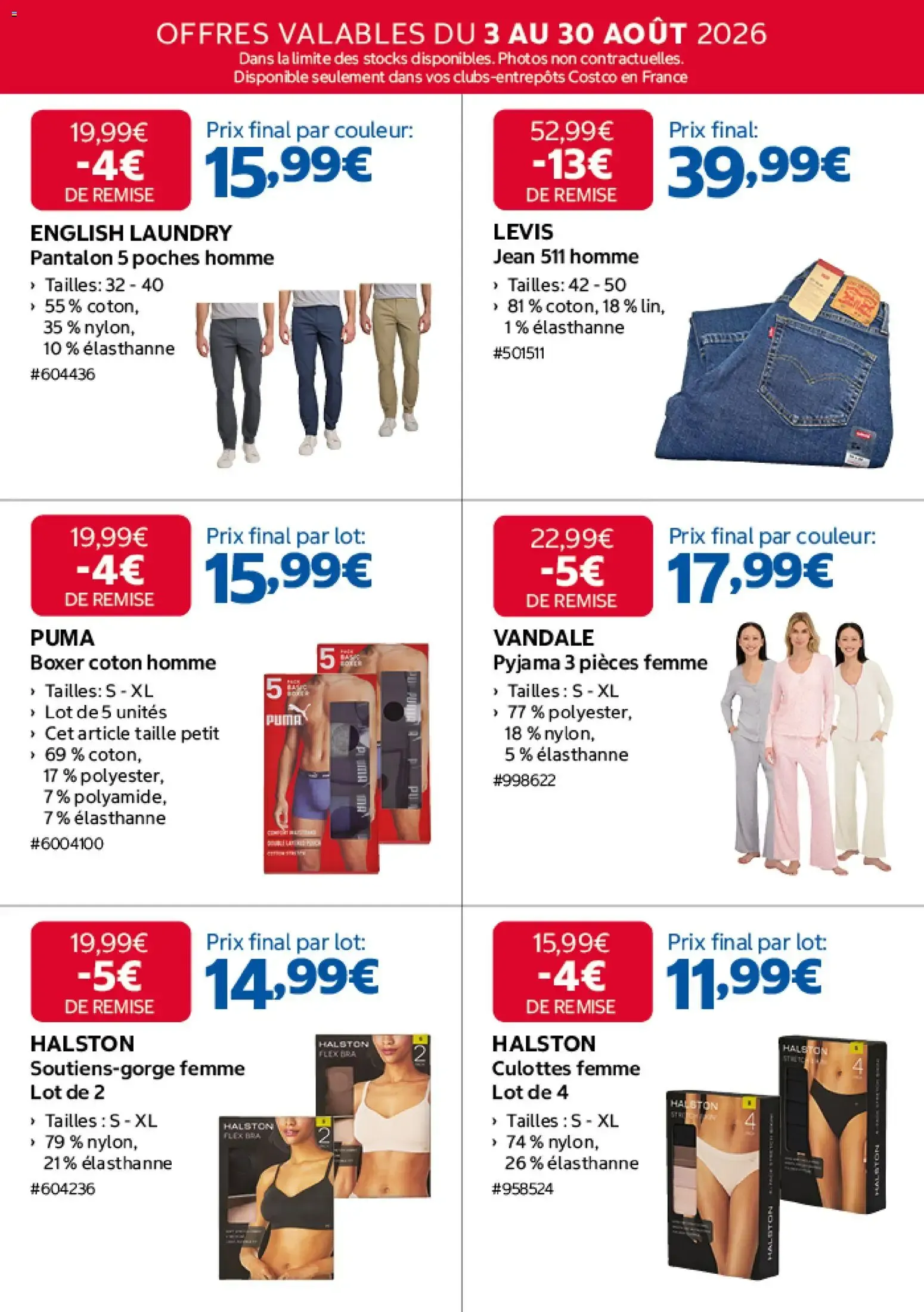 Costco catalogue à partir du 03/08/2026 - promo en ligne du 3 août au 30 août 2026 - Catalogue page 5
