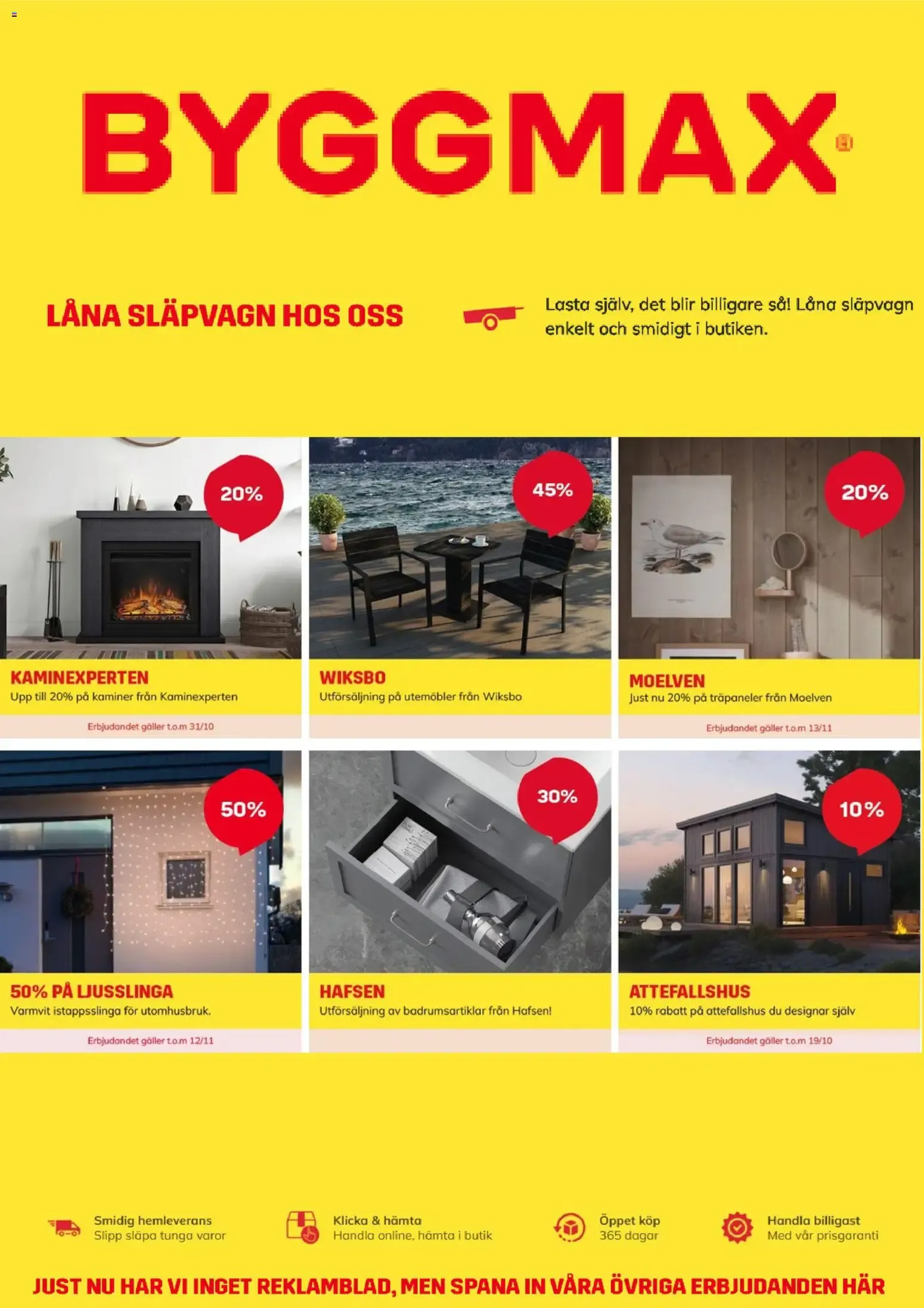ByggMax Ofertas från 12 oktober till 31 oktober 2026 - Reklamblad sidor 1