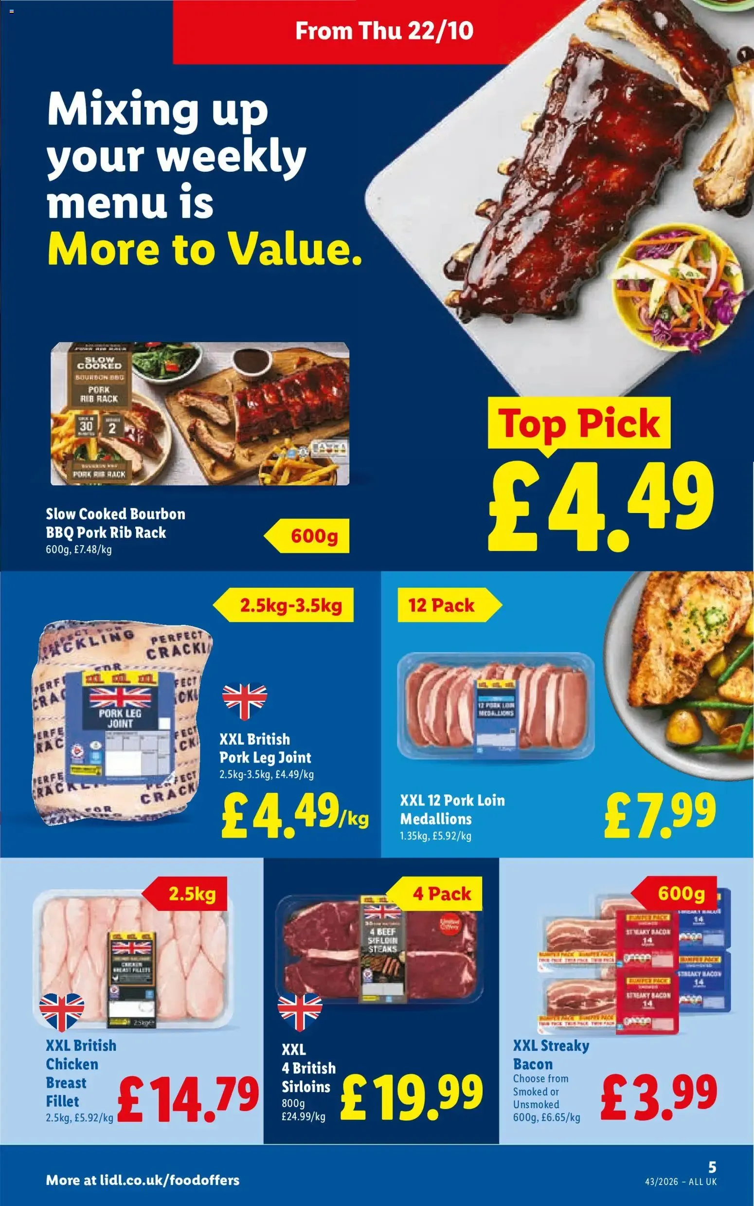 Weekly offers Lidl Scotland (22/10/2026 - 28/10/2026) - Offers Online from 22 October to 28 October 2026 - Catalogue Page 5