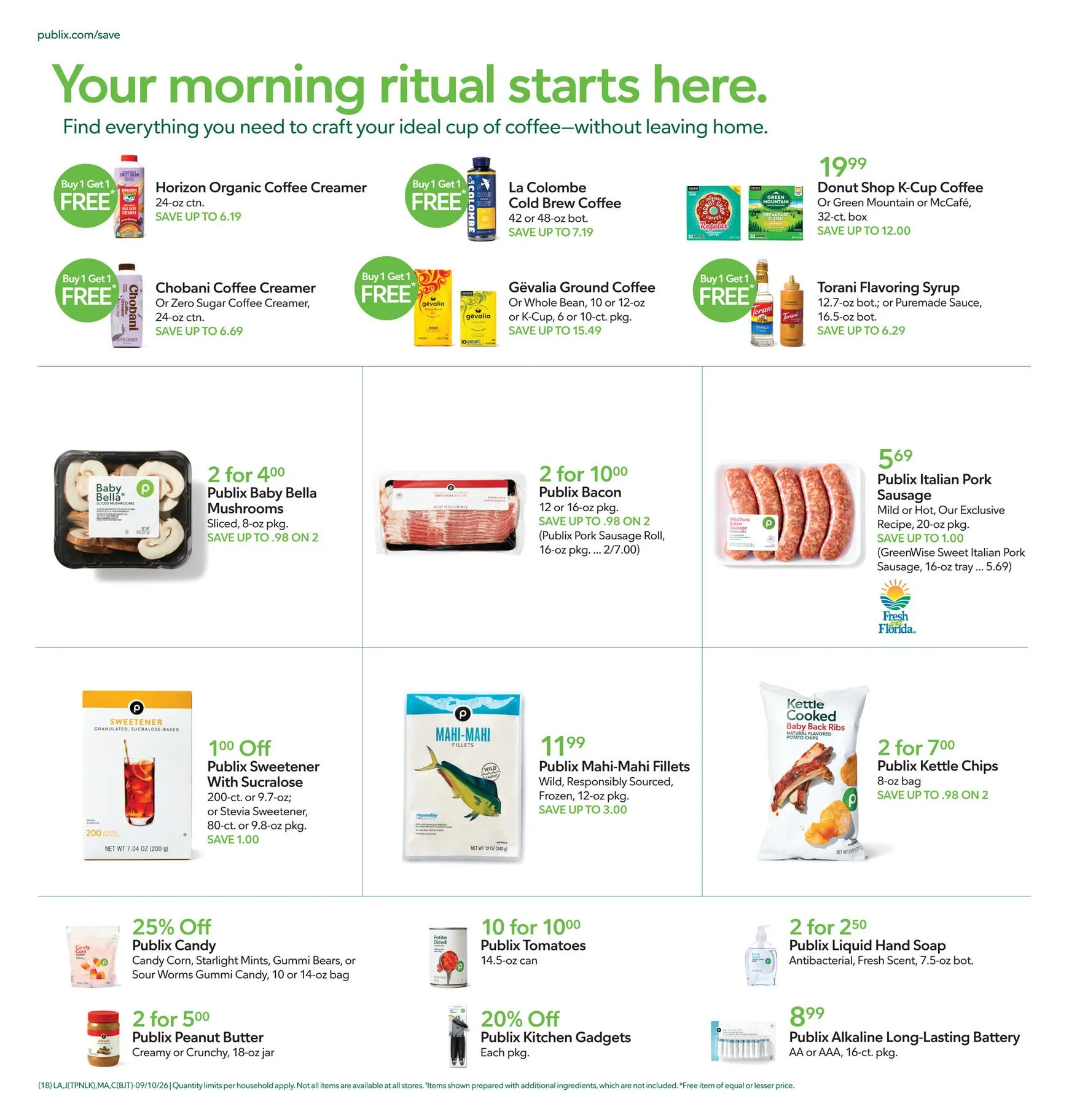 Weekly ad Kick off your cravings. Enjoy savings on game day must-haves. from September 10 to September 16 2026 - Page 18
