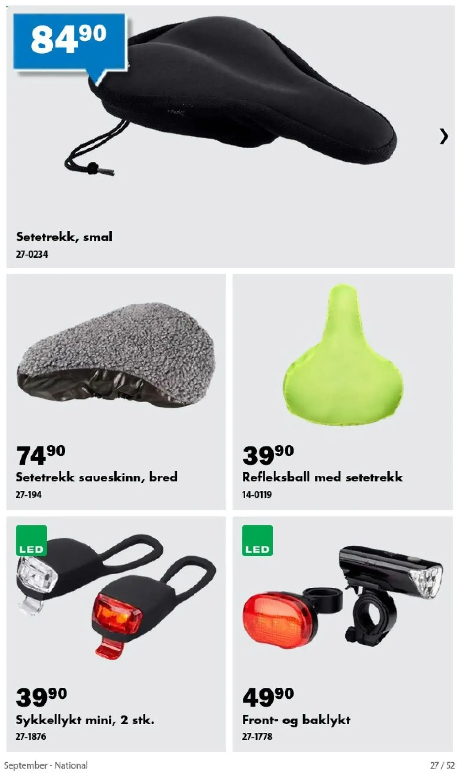 Biltema fra 1. september til 30. september 2026 - kundeavisside 27