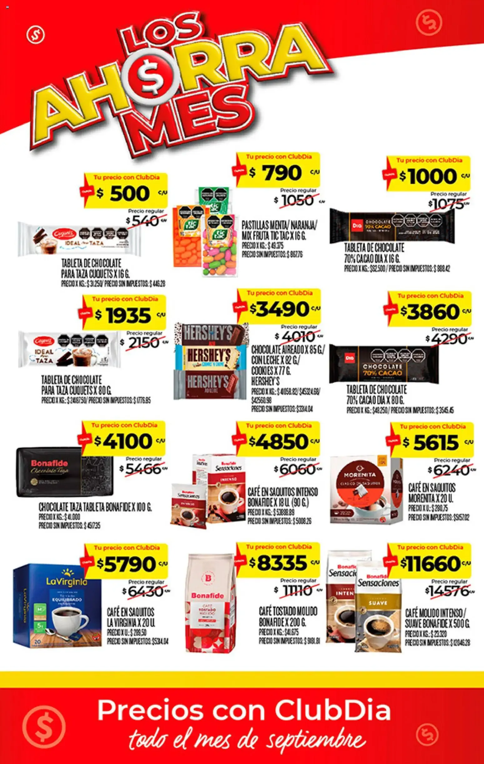 Ofertas de Supermercado DIA - Los Ahorra Mes de Septiembre 1 de septiembre al 30 de septiembre 2026 - Página 6 del catálogo