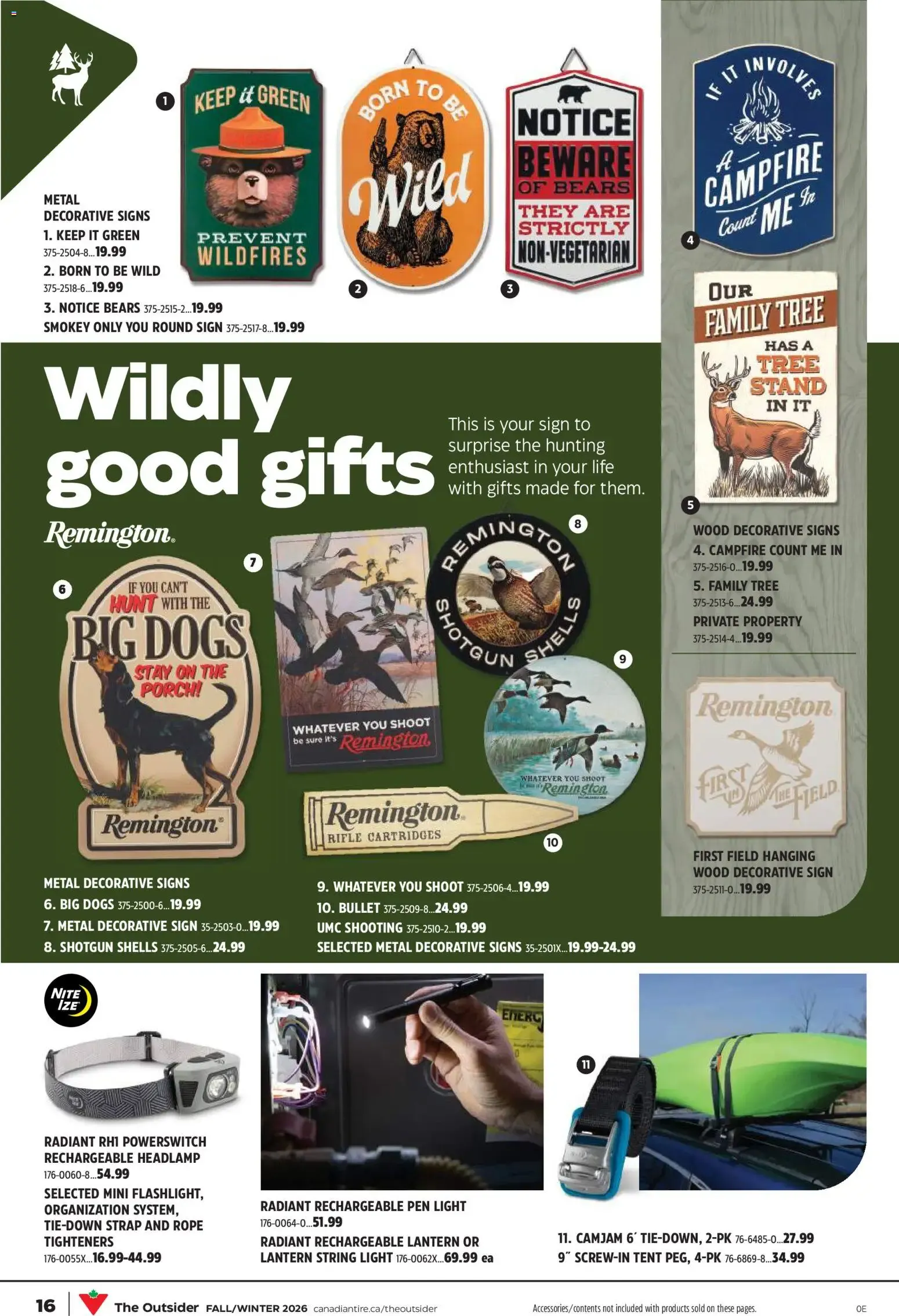 The Outsider - Your Fall Outdoor Guide (Canadian Tire) from August 27 to September 16 2026 - flyer page 16