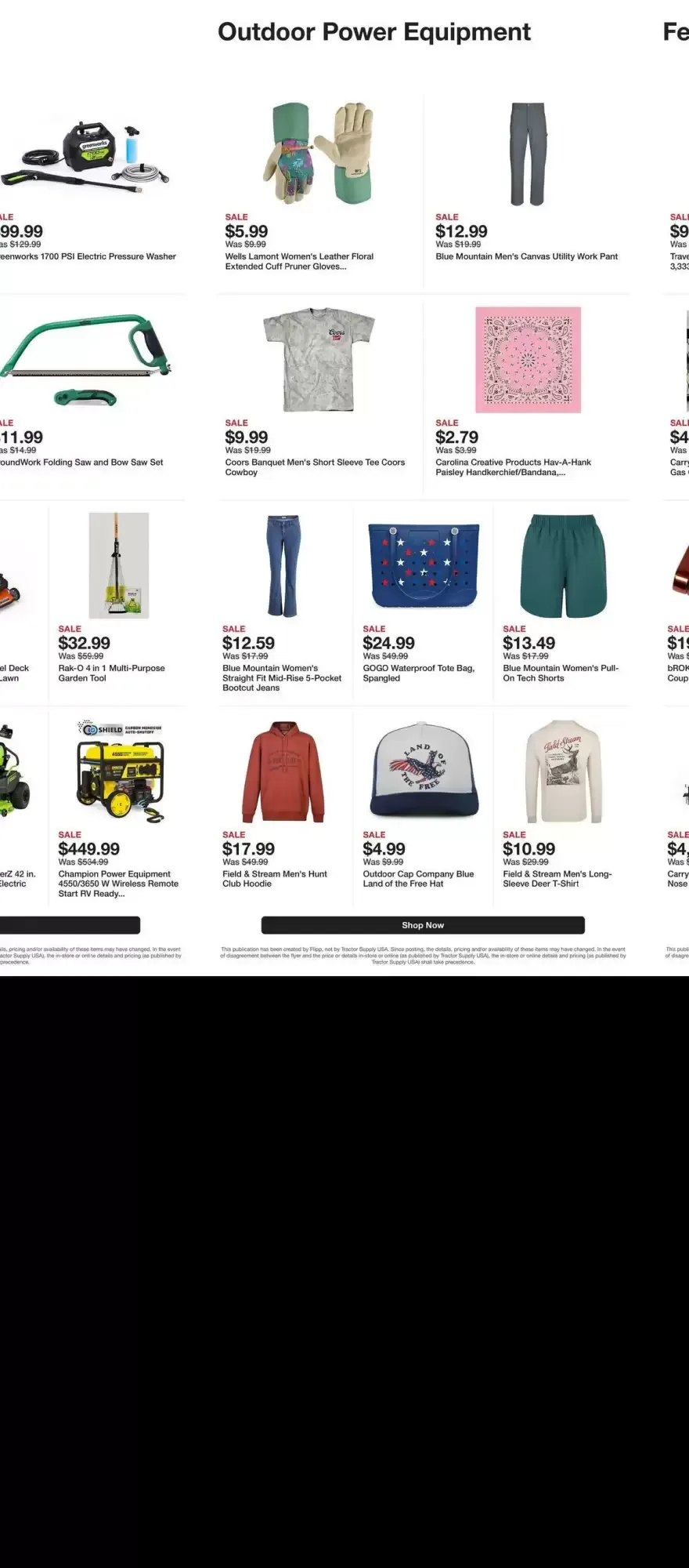 Weekly promotion Tractor Supply Co. Price-Cuts spanning from July 21 to July 27 2026 - Page 2 for Catalogue 365