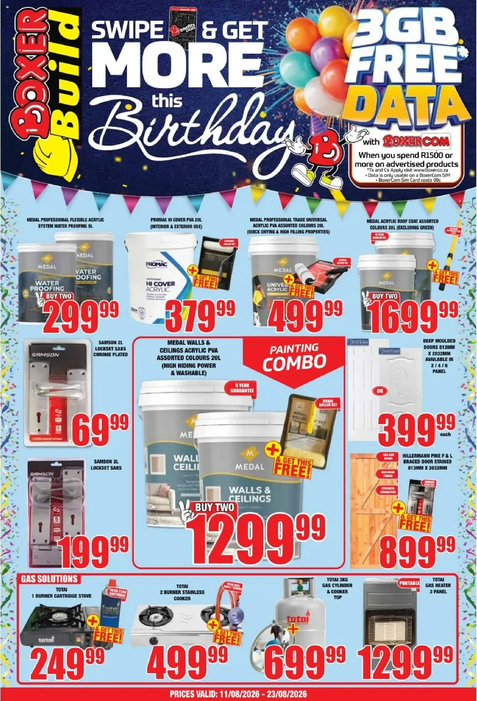 Boxer Build (11/08/2026 - 23/08/2026) Online from 11 August to 23 August 2026 - Catalogue Page 1