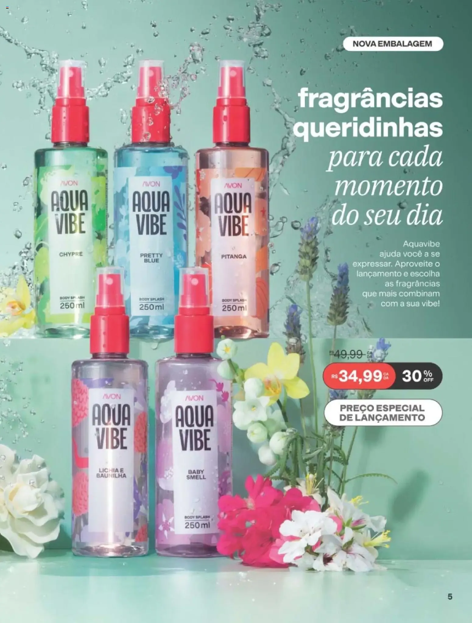 Encarte de Revista Avon folheto - Campanha 13 de 10/08/2026 | Promoção Online 10 de agosto até 31 de agosto 2026 - Pagina 5