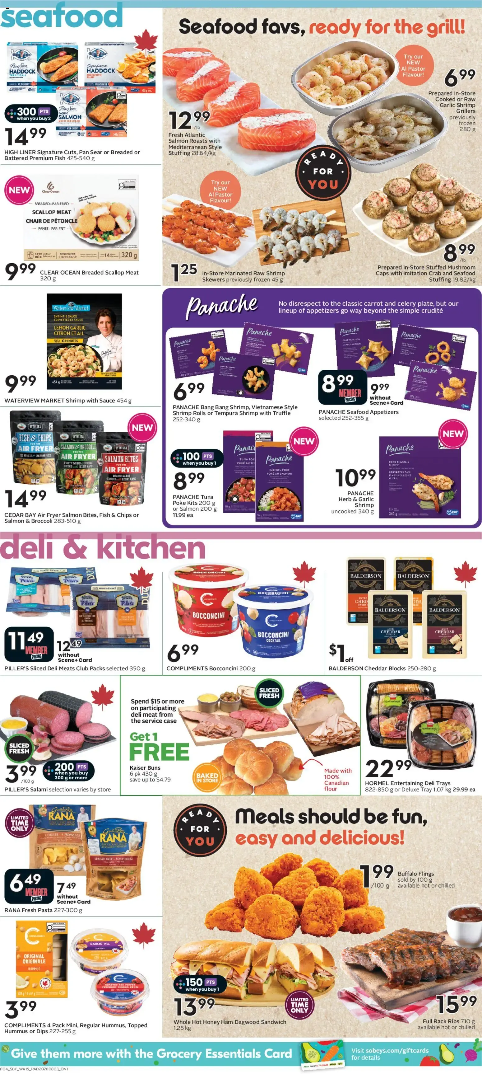 Sobeys weekly flyer / circulaire from August 6 to August 12 2026 - flyer page 7