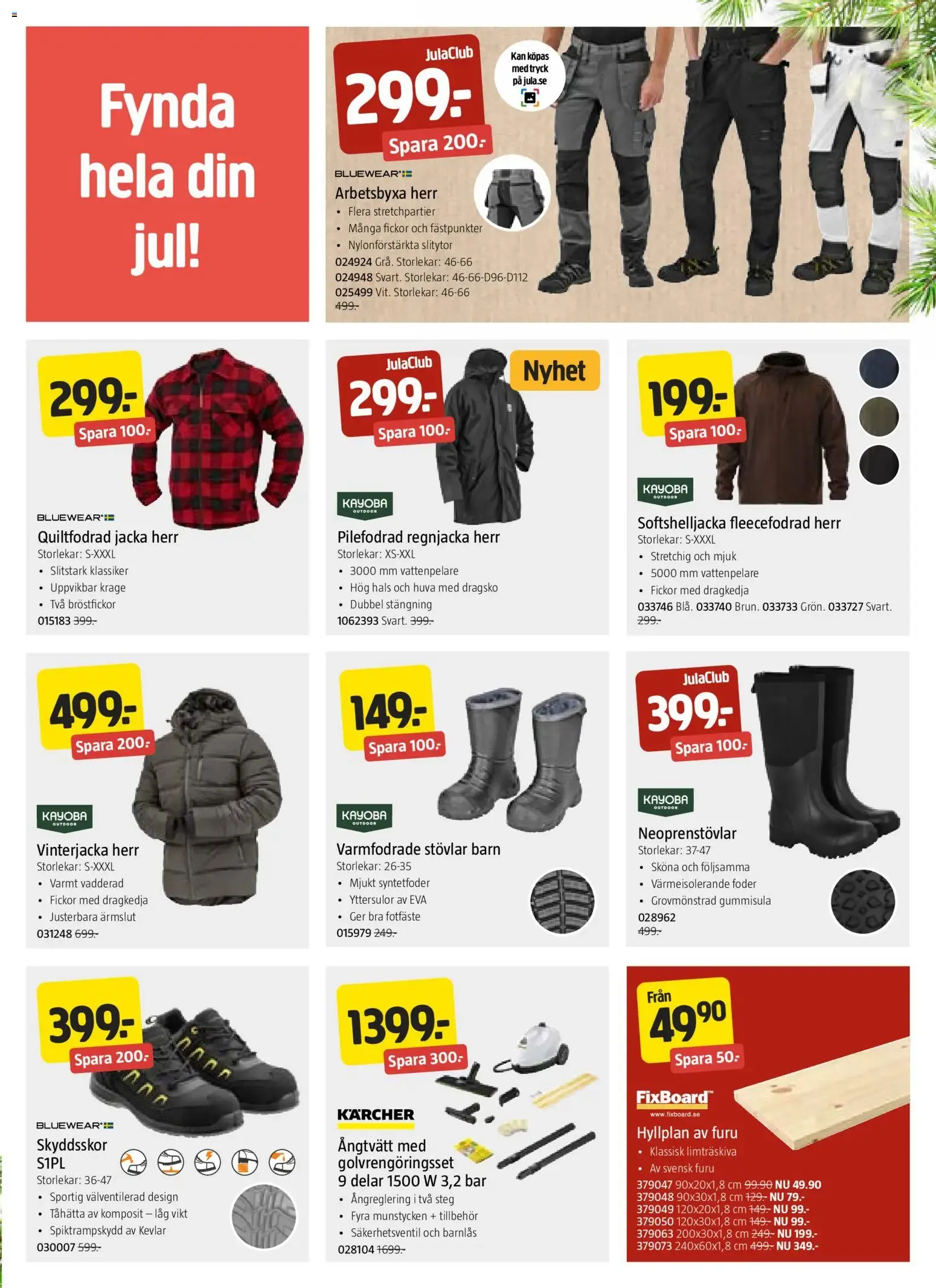 Jula erbjudanden från 22/10/2026 - 04/11/2026 > Reklamblad nuvarande rabatter från 22 oktober till 4 november 2026 - Reklamblad sidor 5