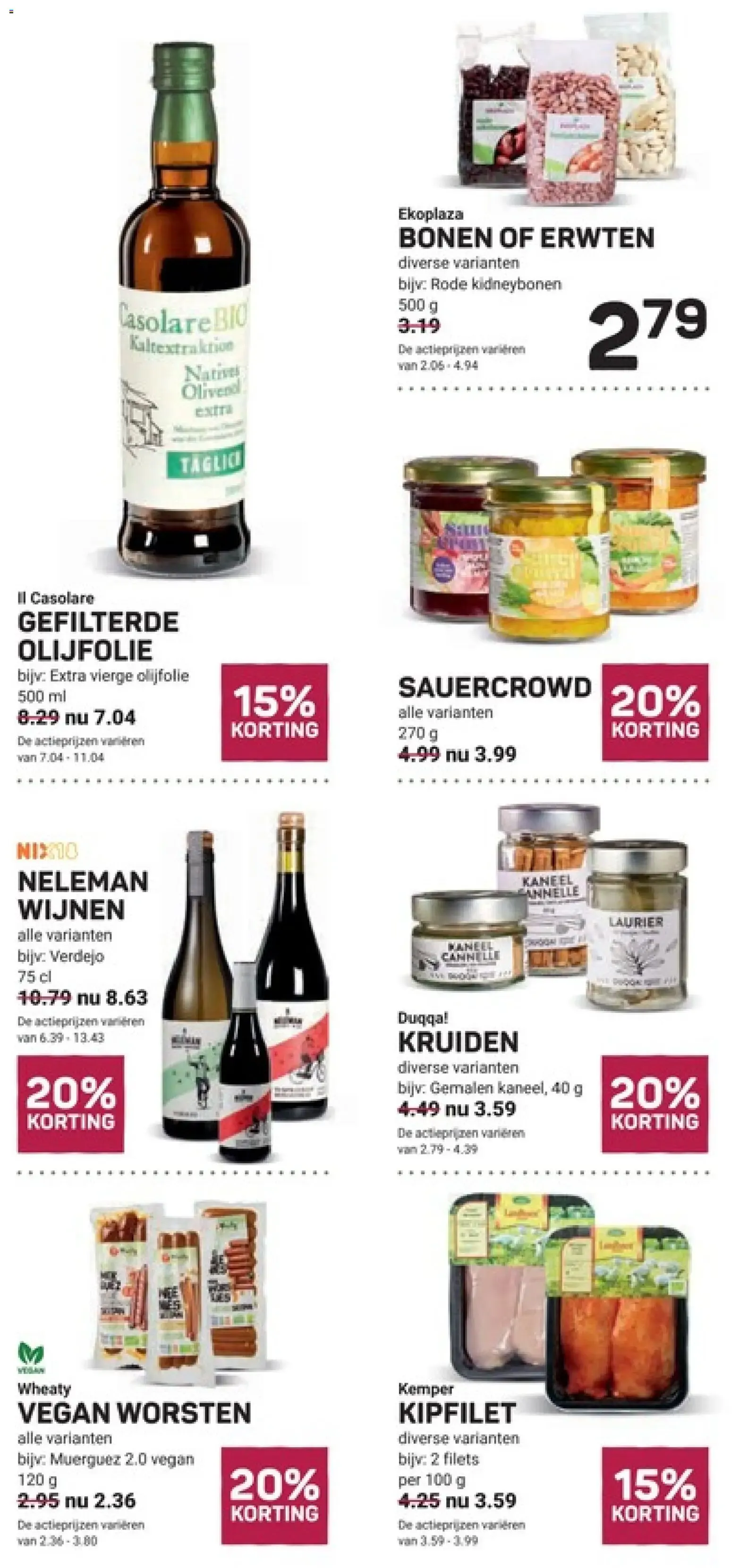 Ekoplaza: Luchtig & Krokant crackers van Le Pain des Fleurs - 2+1 GRATIS van 23 september tot 29 september 2026 - Folder pagina 11