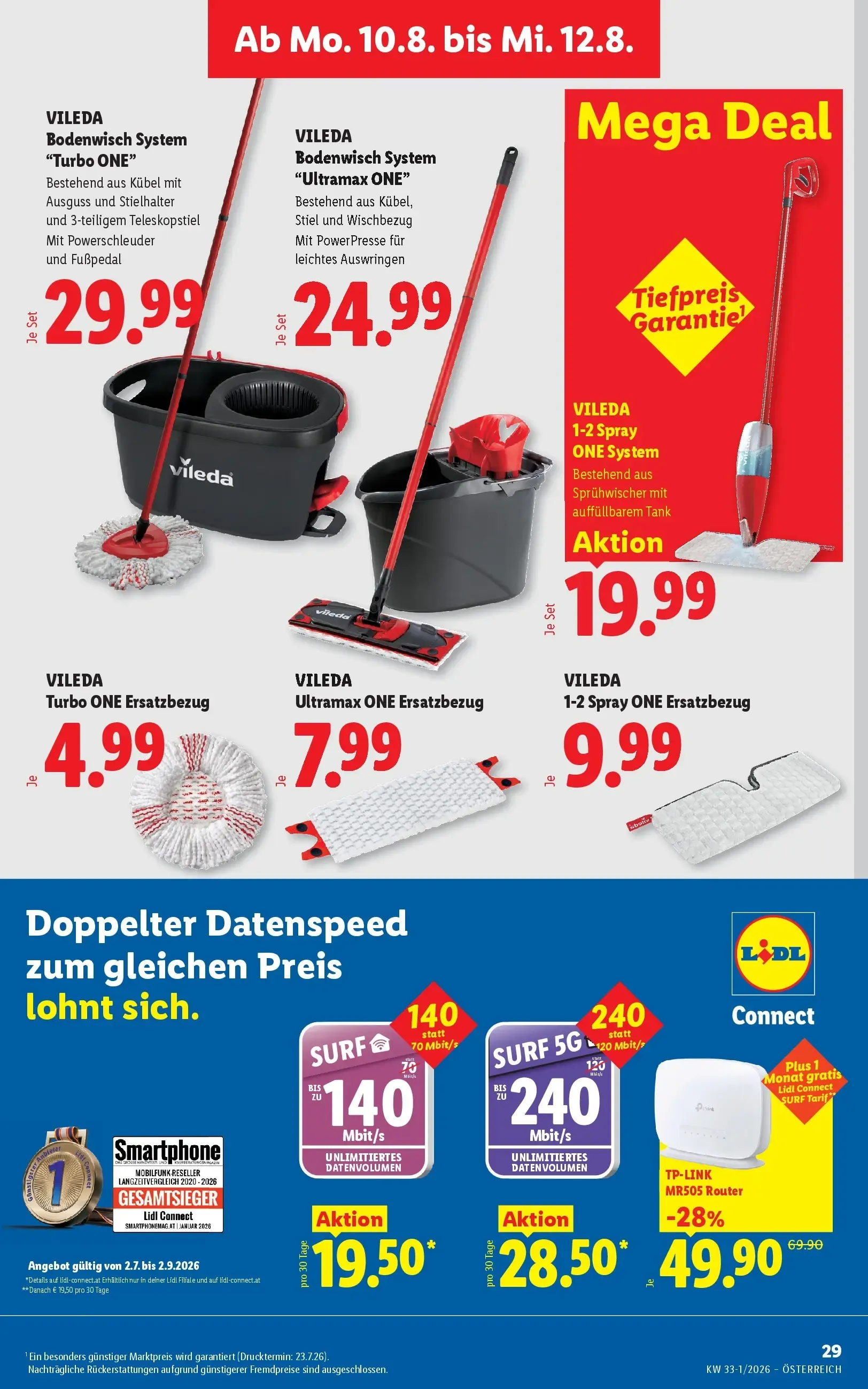 Lidl Plus Österreichs günstigste Preise von 6. August bis 8. August 2026 - Flugblätt seite 33