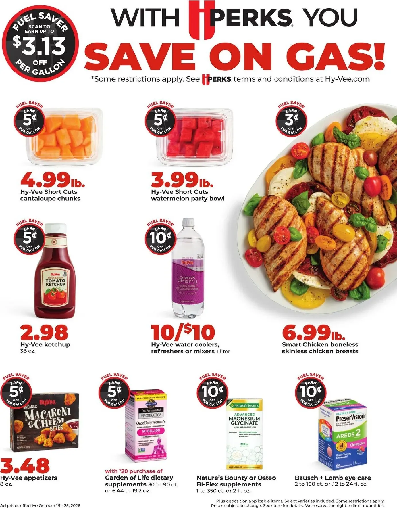Weekly ad Current Hy Vee leaflet valid from Monday 10/19/2026 to Sunday 10/25/2026 from October 19 to October 25 2026 - Page 8