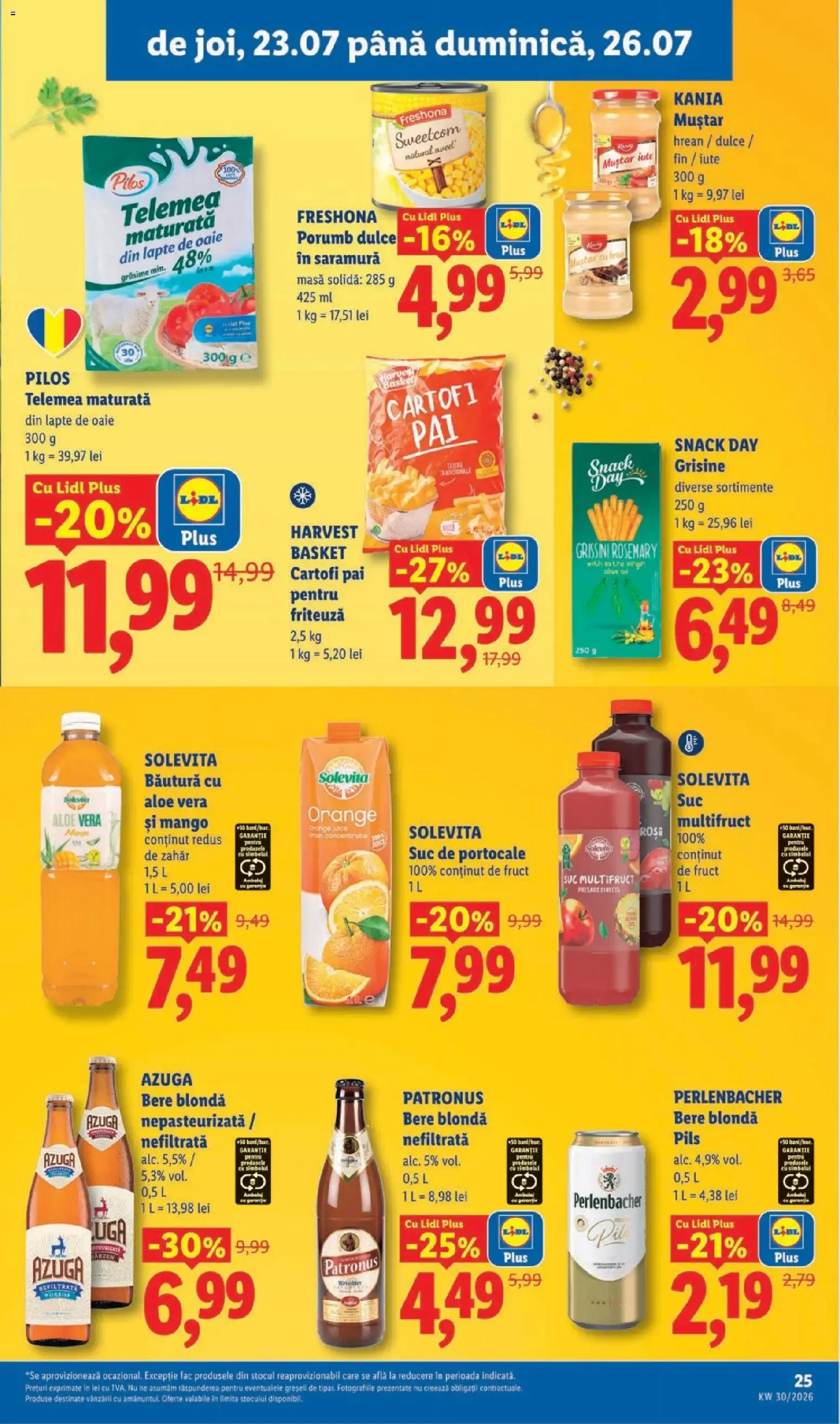 Catalog Catalog LIDL 20.07.2026 - Oferta și Revista online de la 20 iulie până la 26 iulie 2026 - Revista Pagina 25