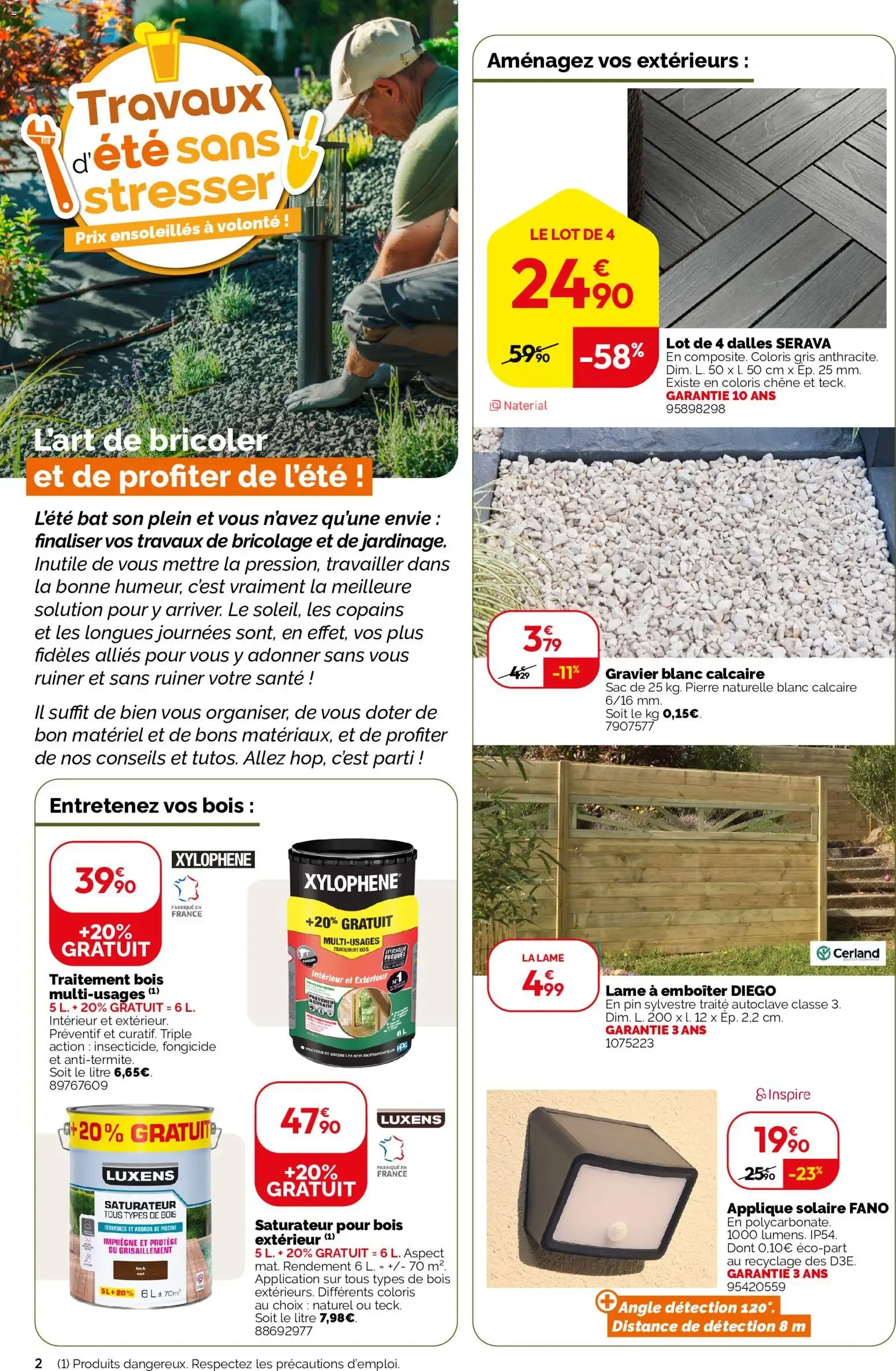 Weldom catalogue à partir du 22/07/2026 - promo en ligne du 22 juillet au 18 août 2026 - Catalogue page 2