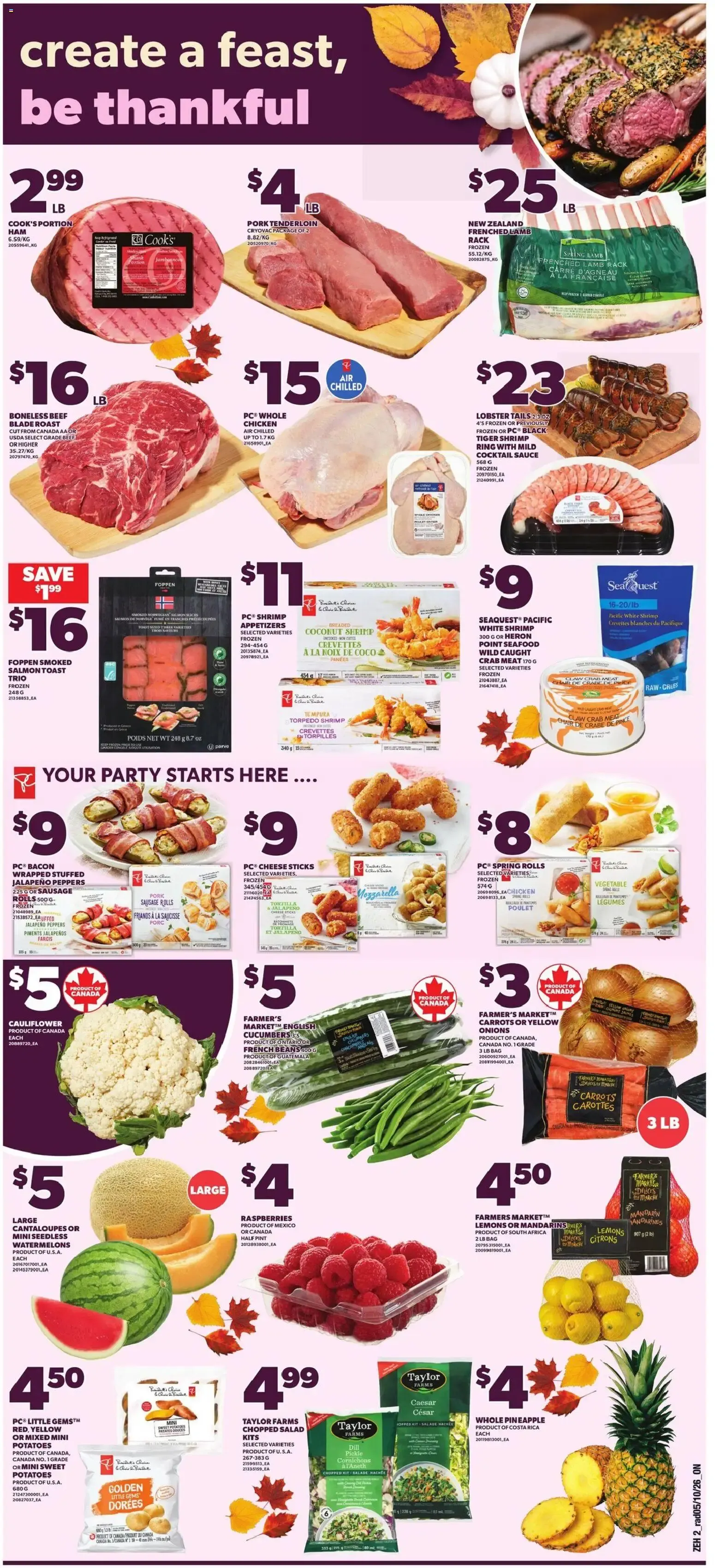 Zehrs weekly flyer / circulaire from Oct 8, 2026 > weekly specials & deals from October 8 to October 14 2026 - flyer page 3