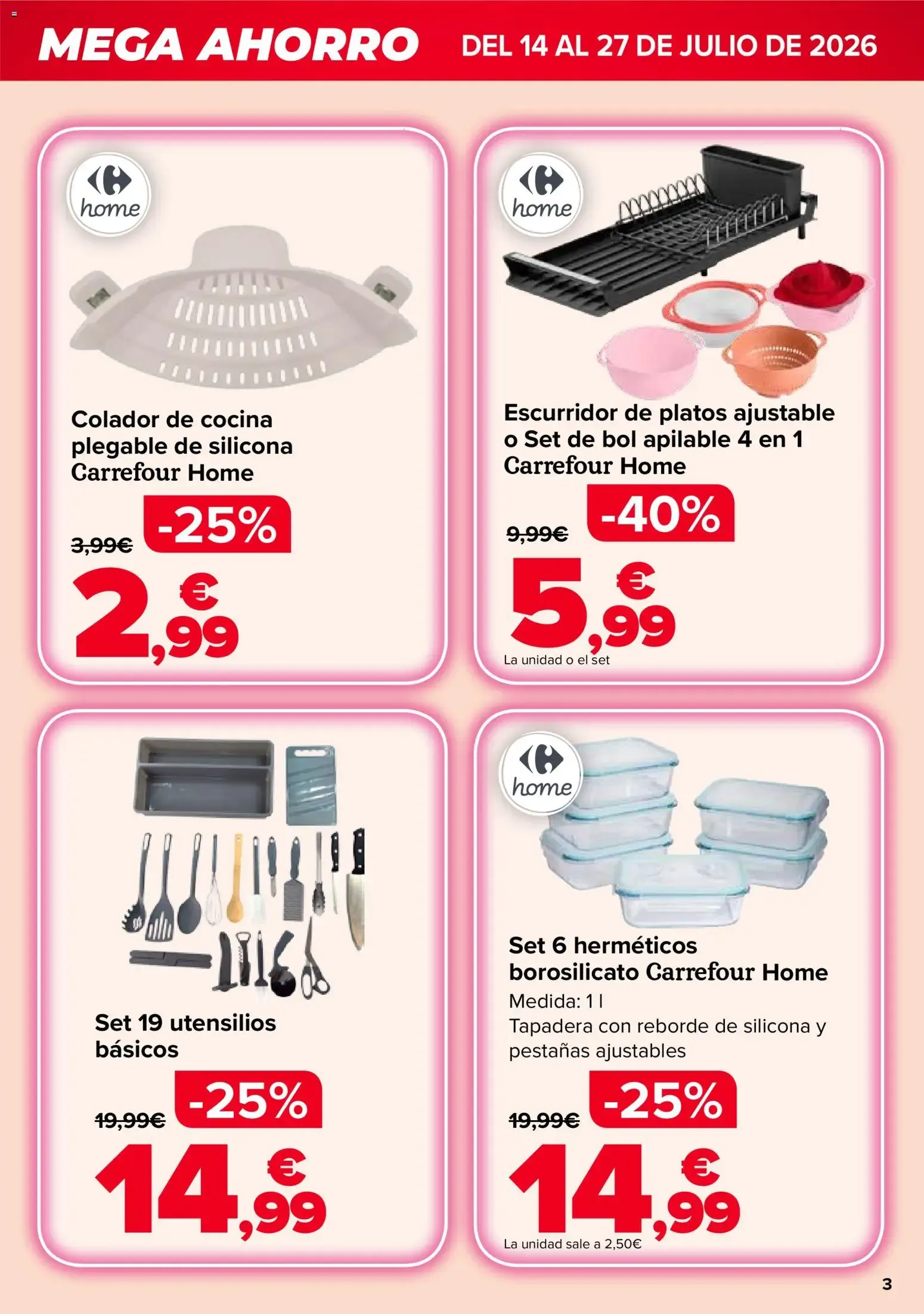 Catálogo de Carrefour Mega Ahorro 14 de julio al 27 de julio 2026 - Página 3