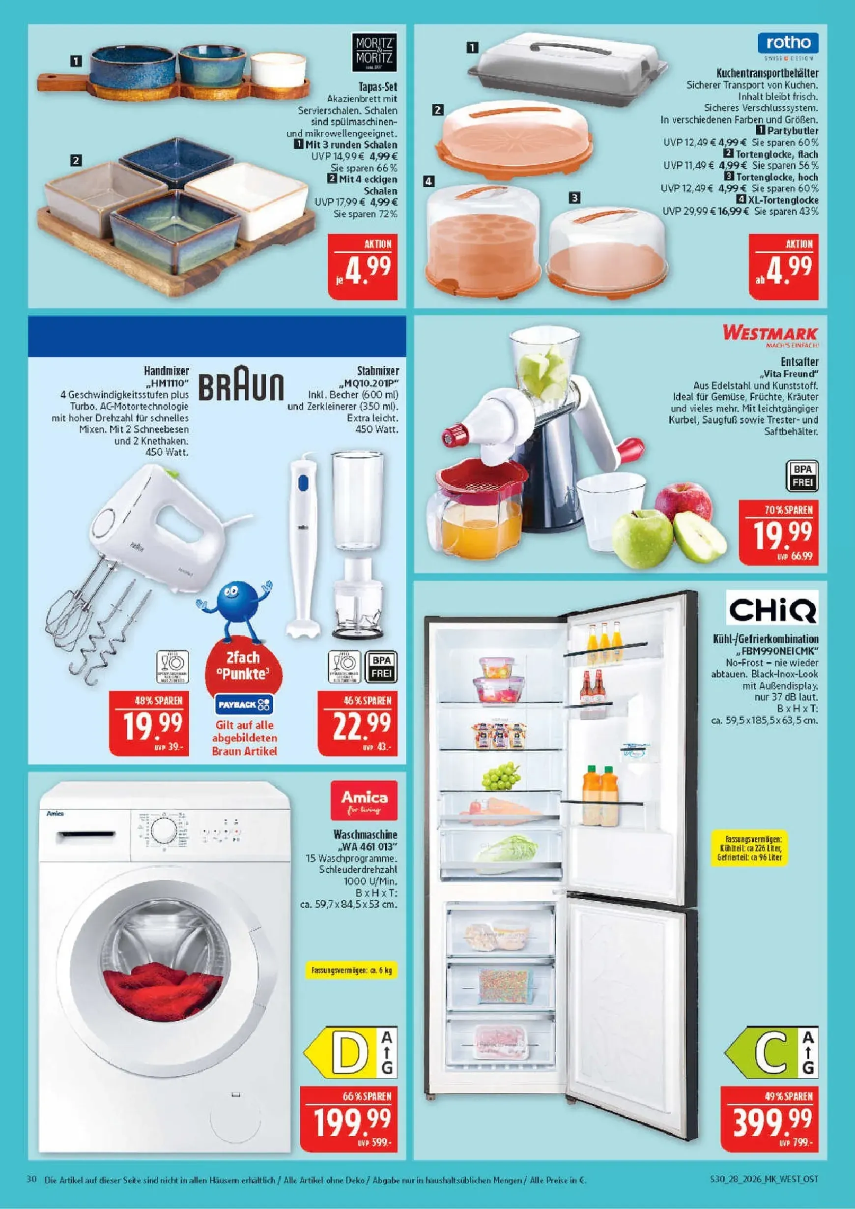 Marktkauf Prospekt – von Montag 06.07.2026 bis Samstag 11.07.2026 von 6. Juli bis 11. Juli 2026 - Prospekt seite 30