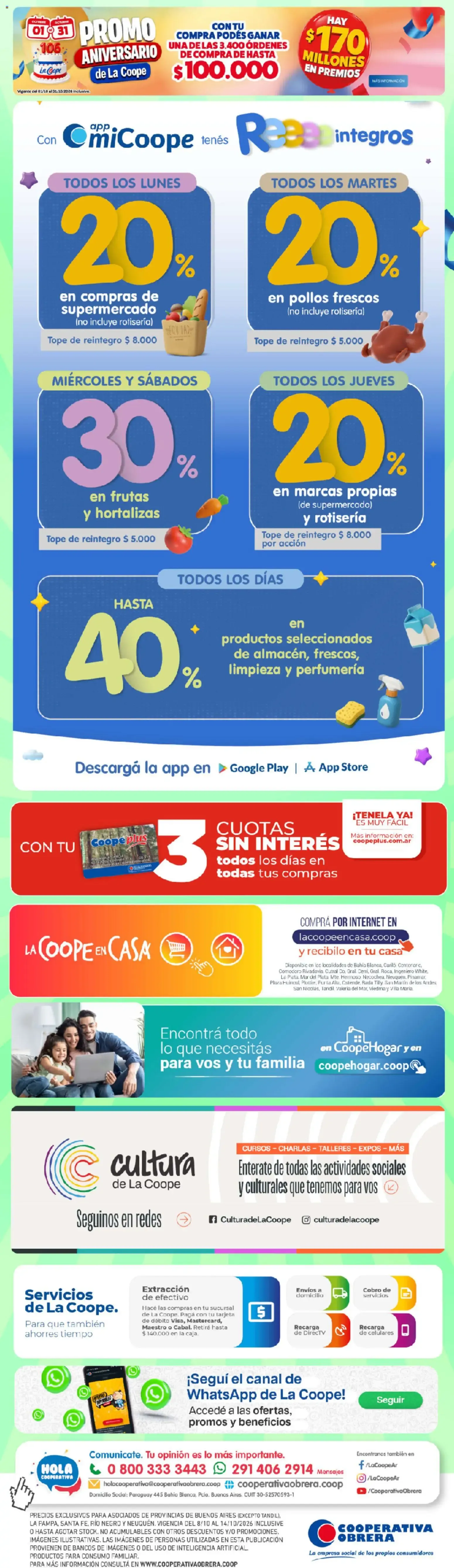 Ofertas de Gran Barata Aniversario de La Coope 8 de octubre al 14 de octubre 2026 - Página 10 del catálogo