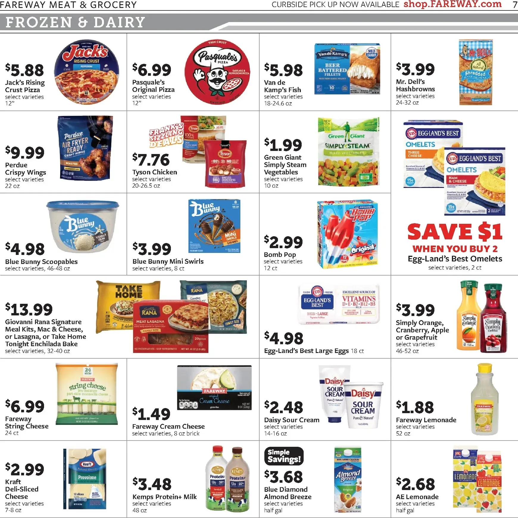 Weekly ad Fareway Meat & Grocery - Savings Worth Grilling For from July 20 to July 25 2026 - Page 7