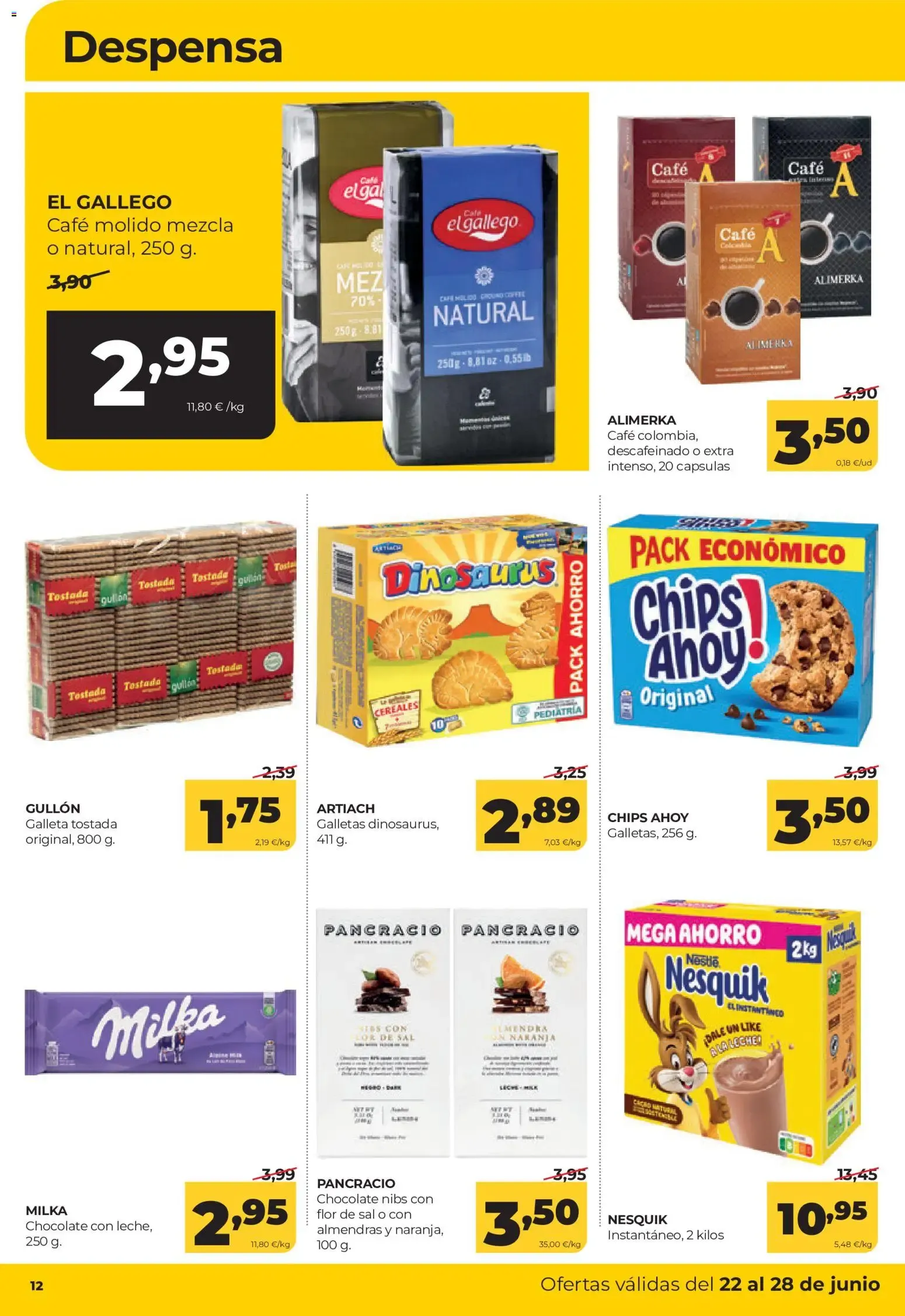 Catálogo de Alimerka folleto >> 22/06 - 28/06/2026 (catálogo) 22 de junio al 28 de junio 2026 - Página 12