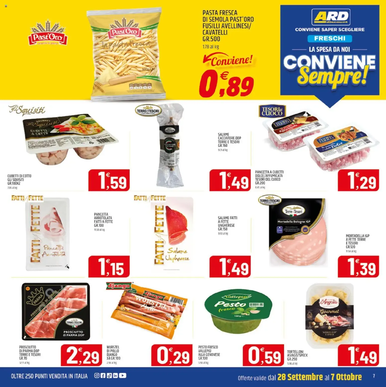 Nuovo ARD Discount volantino Sardegna dal 28/09/2026 > offerte anteprima 🛍️ da 28 settembre a 7 ottobre di 2026 - Pagina del volantino 7