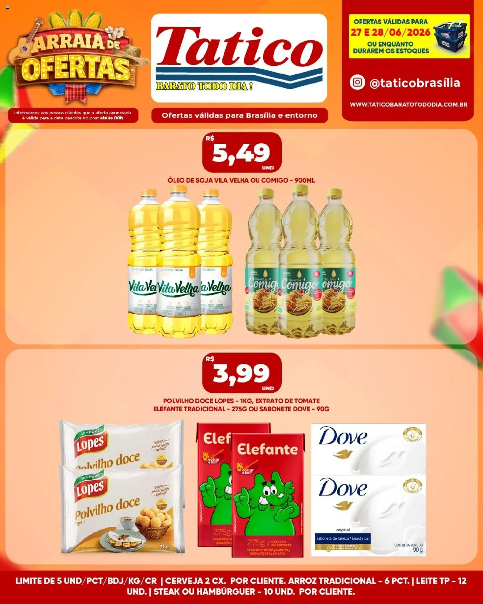 Encarte de Tatico ofertas do Dia de 29/06/2026 | Promoções Online 29 de junho até 29 de junho 2026 - Pagina 33