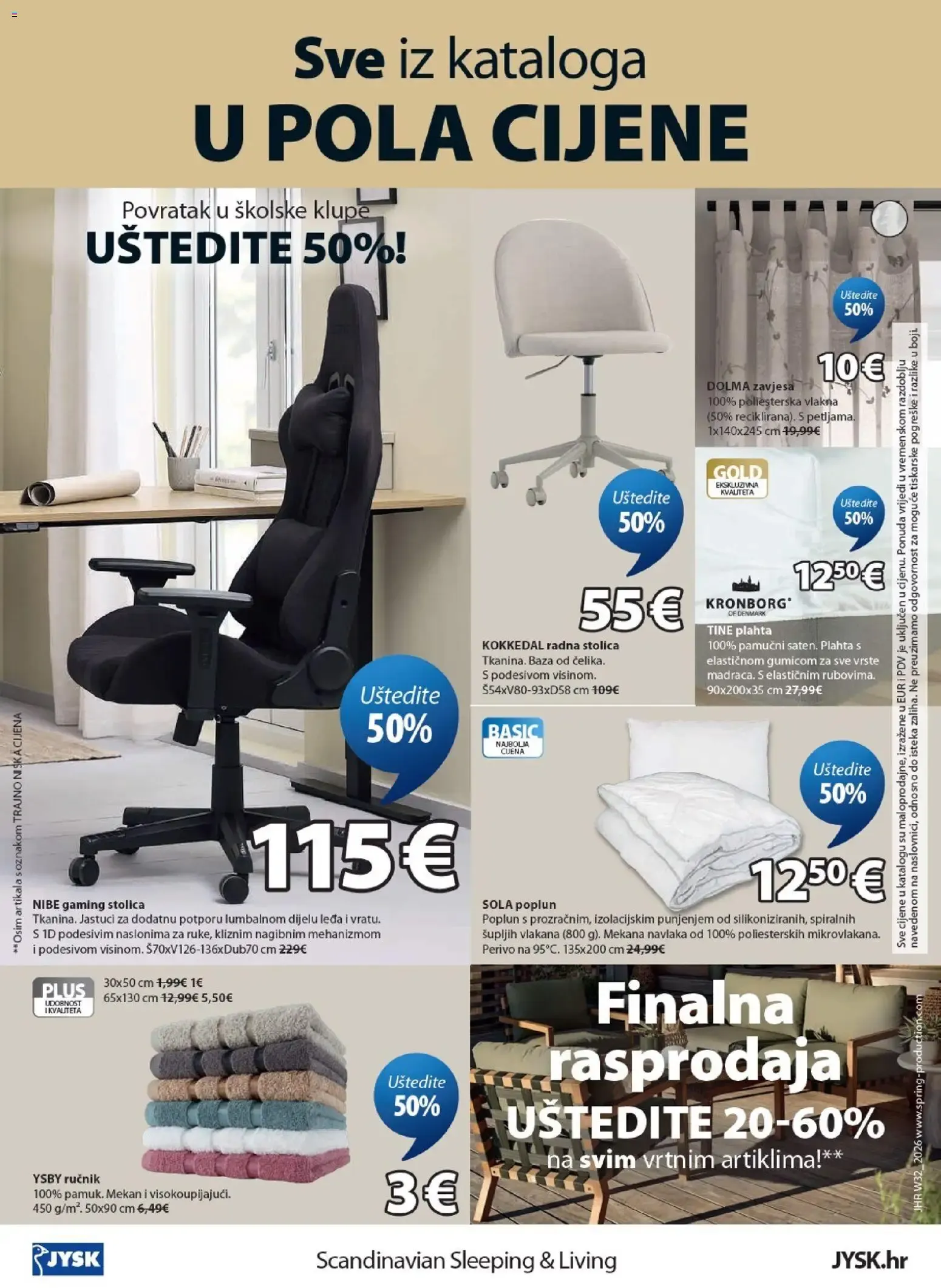Katalog Sve iz kataloga U POLA CIJENE (Todo del catálogo a mitad de precio) od 5. kolovoza do 18. kolovoza 2026. - Pregled Stranica 12