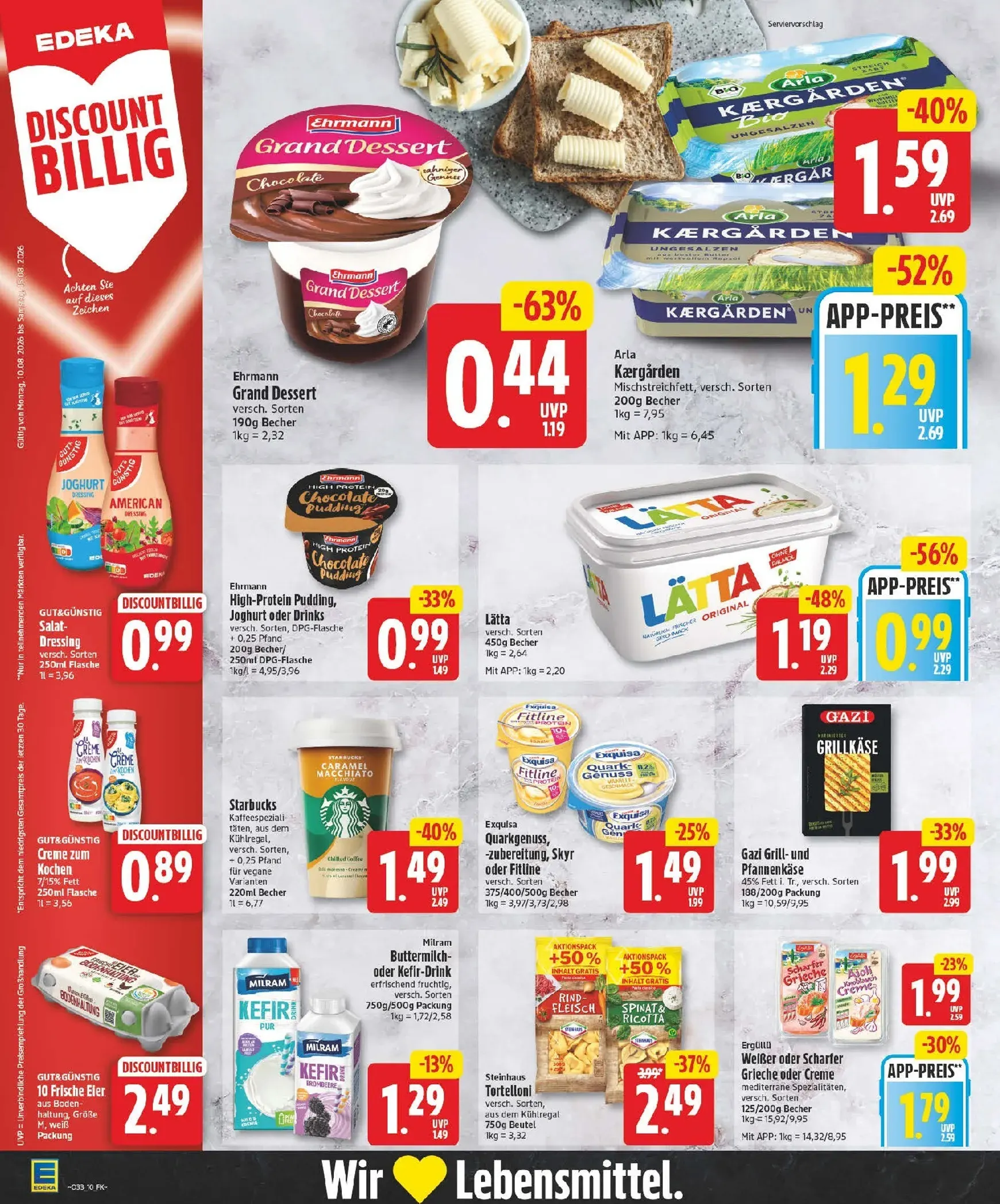 Edeka Prospekt nächste Woche – von Montag 10.08.2026 bis Samstag 15.08.2026 von 10. August bis 15. August 2026 - Prospekt seite 10