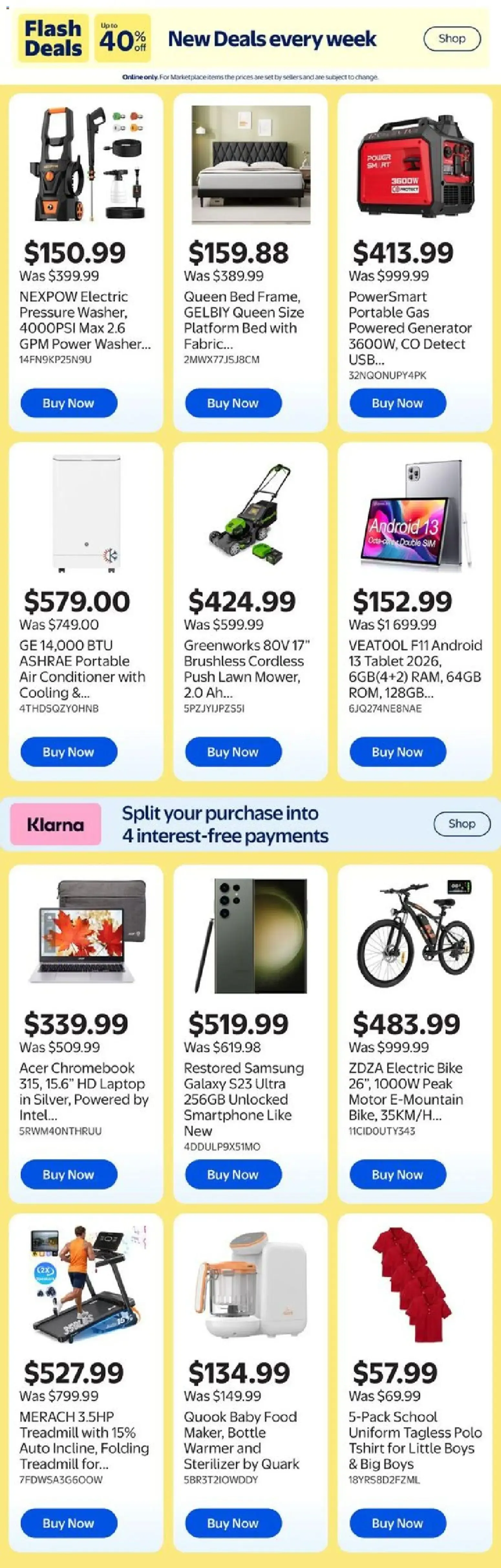 Walmart weekly flyer from Aug 13, 2026 > weekly specials & deals from August 13 to August 19 2026 - flyer page 10