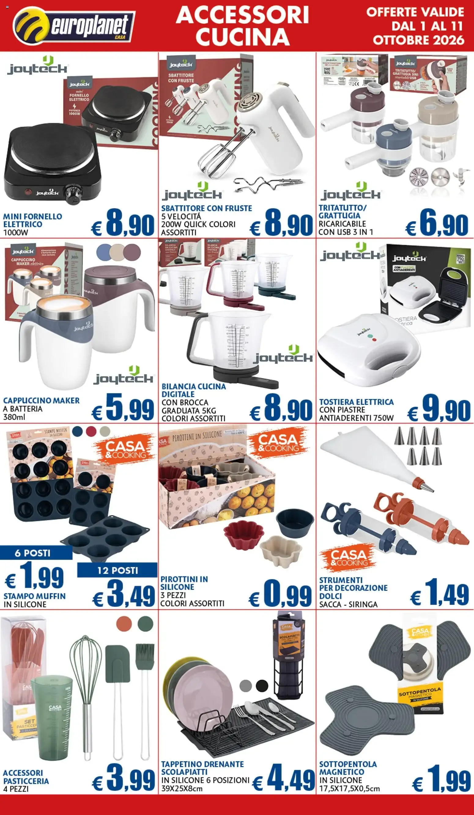 Europlanet Casa: Ofertas válidas del 1 al 11 de Octubre da 1 ottobre a 11 ottobre di 2026 - Pagina del volantino 11