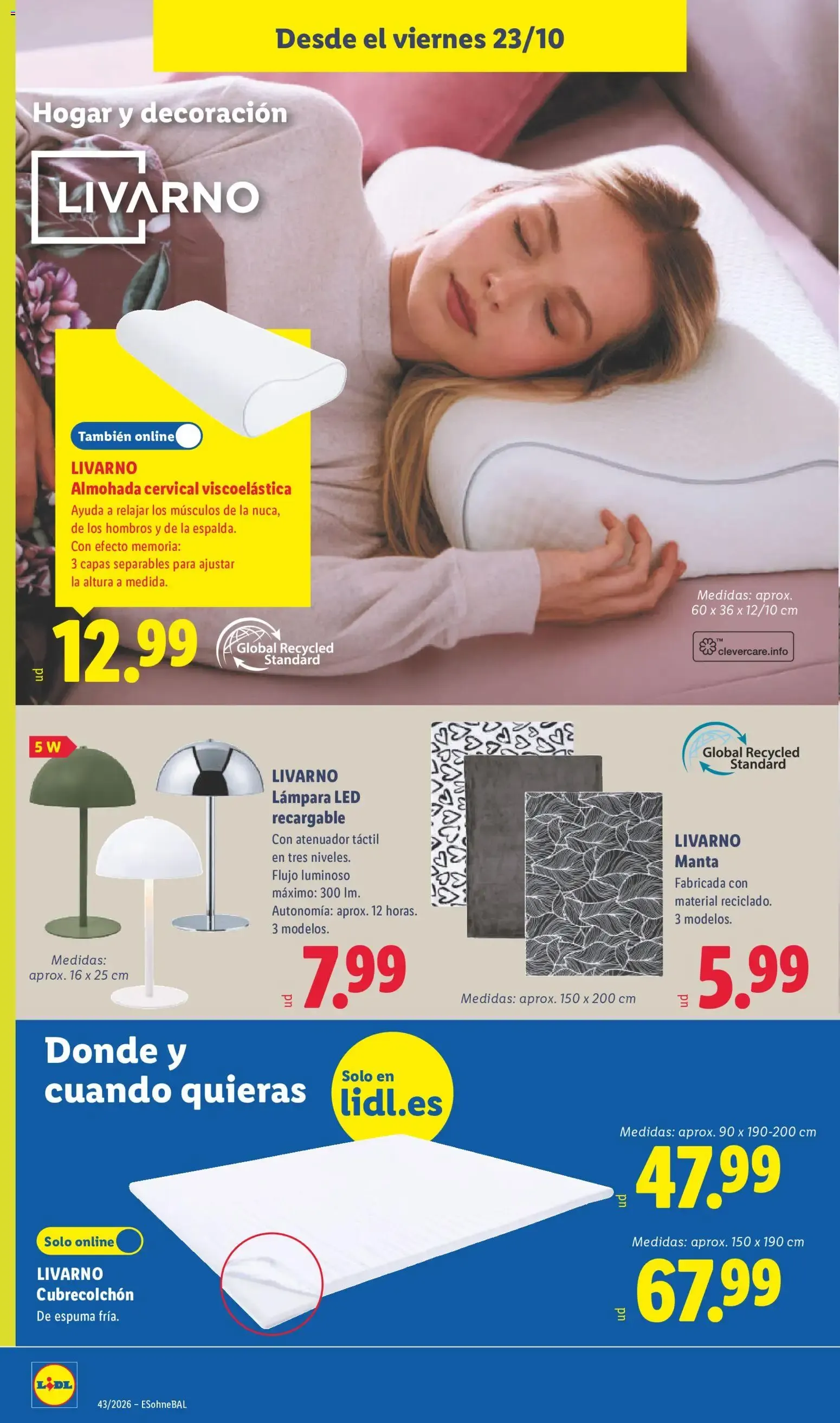 Catálogo de Lidl folleto de bazar del 19/10/2026 | Ofertas 19 de octubre al 25 de octubre 2026 - Página 30
