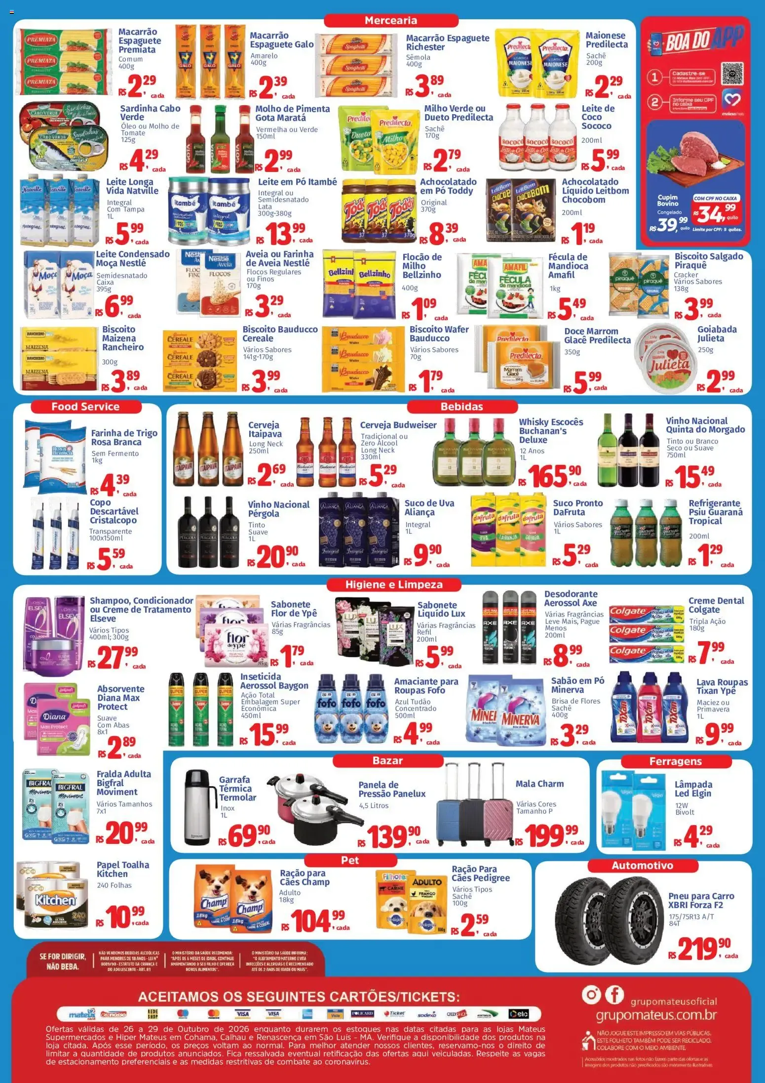 Encarte de Mateus ofertas Precinho Mateus de 26/10/2026 | Promoções Online 26 de outubro até 29 de outubro 2026 - Pagina 2