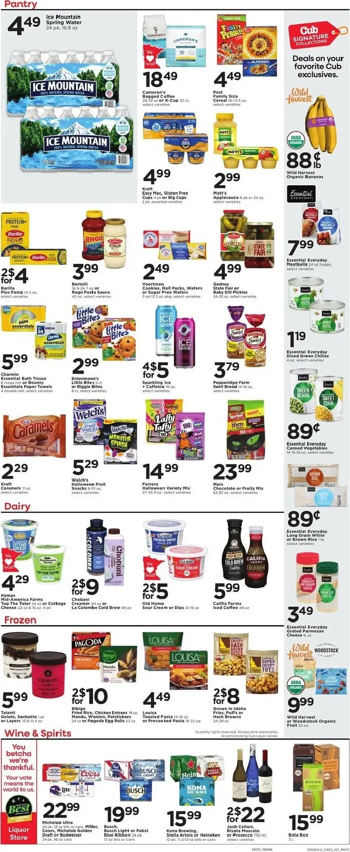 Weekly promotion Cub - Slow Cooker Favorites spanning from October 18 to October 24 2026 - Page 5 for Catalogue 365