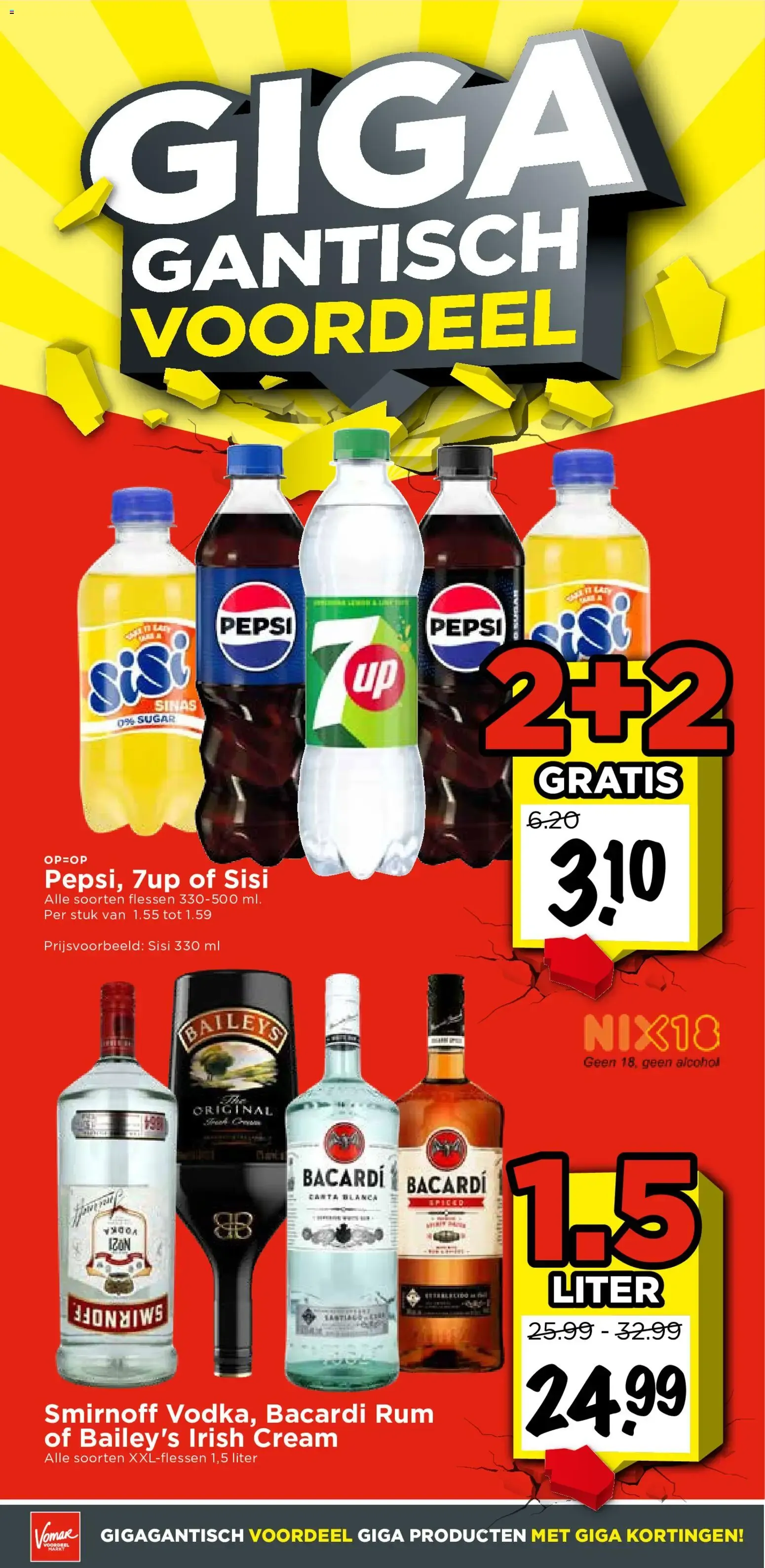 Vomar - Giga Gantisch Voordeel & Prijsdoorbraakweek! van 21 juni tot 27 juni 2026 - Folder pagina 18