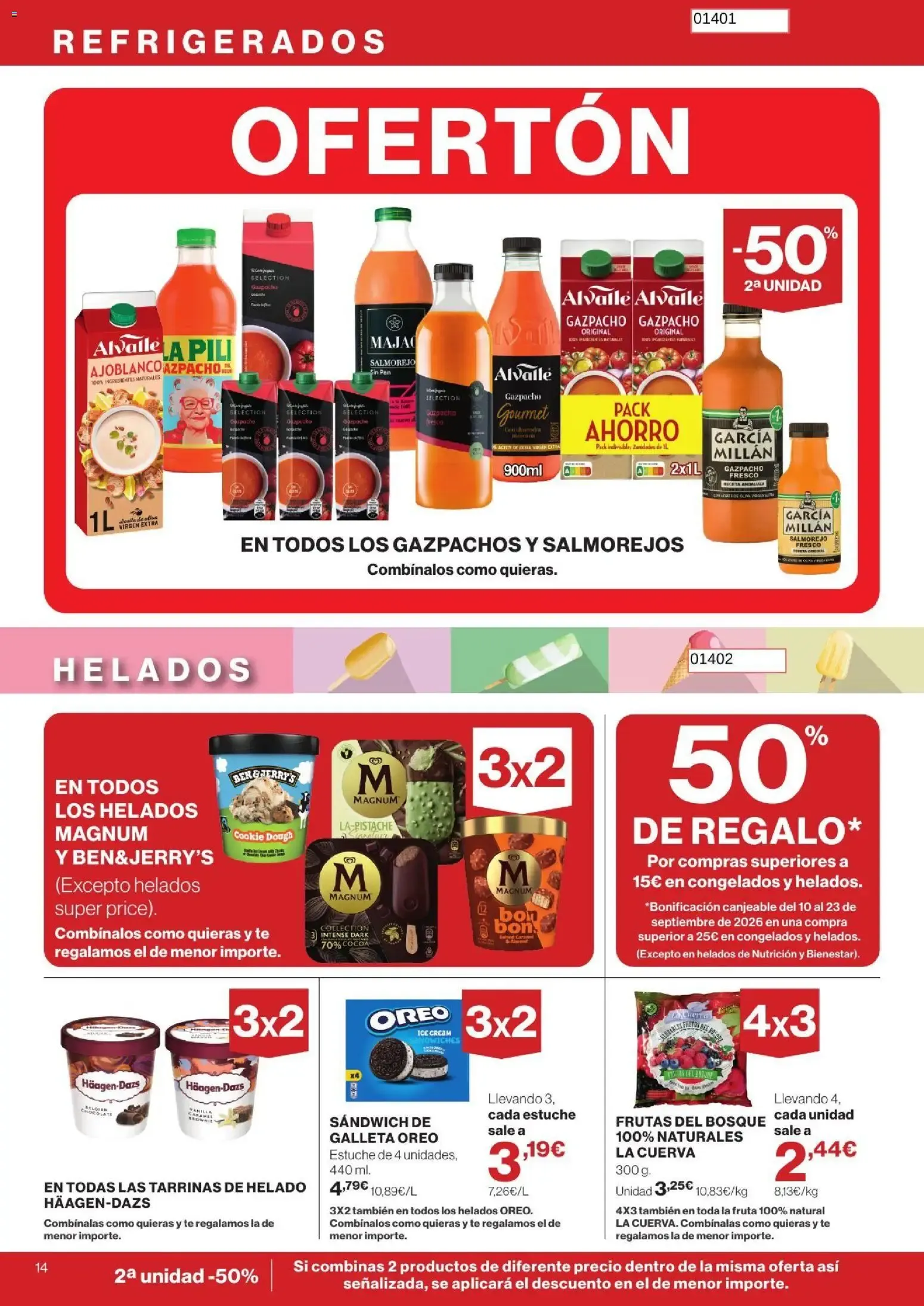 Catálogo de Hipercor: 3x2 en miles de productos para tu vuelta a casa 26 de agosto al 9 de septiembre 2026 - Página 14