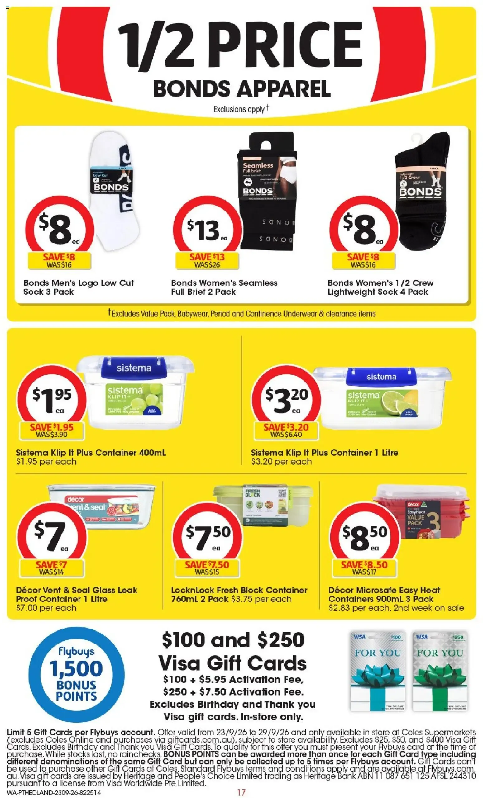 Coles | Footy fever - Catalogue valid from 23 September to 29 September 2026 - page 17