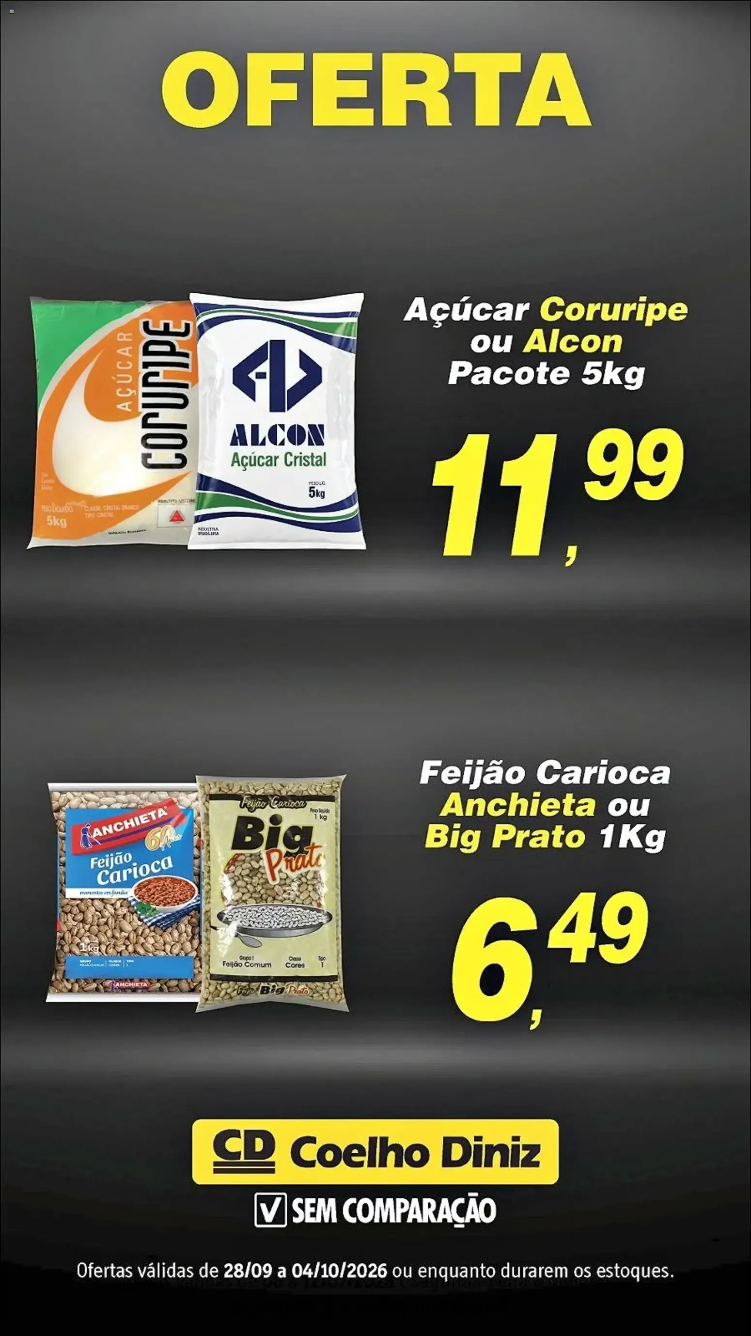 Encarte de Coelho Diniz ofertas Semanal de 28/09/2026 | Promoções Online 28 de setembro até 4 de outubro 2026 - Pagina 1