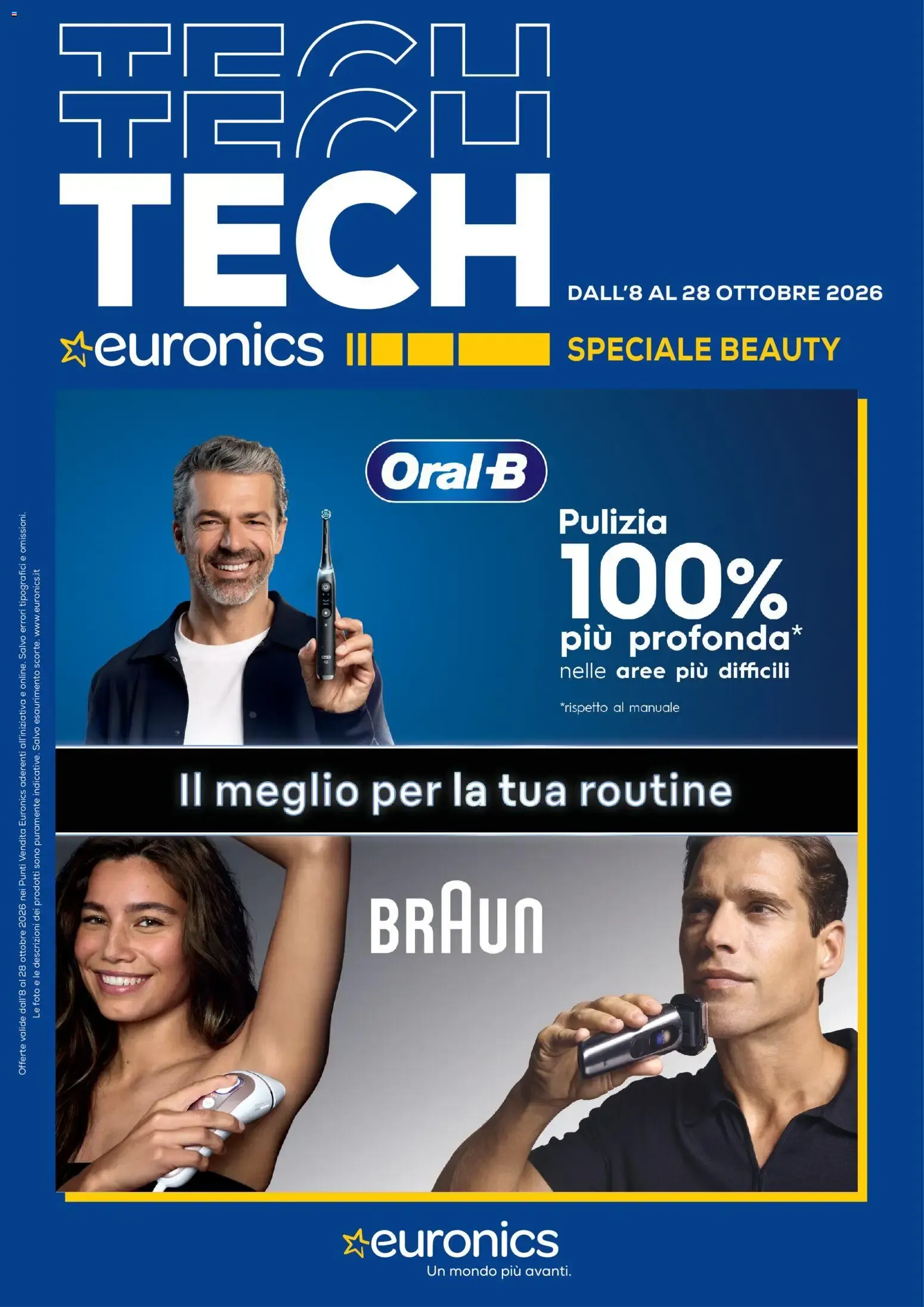 Euronics TECH Speciale Beauty da 8 ottobre a 28 ottobre di 2026 - Pagina del volantino 1