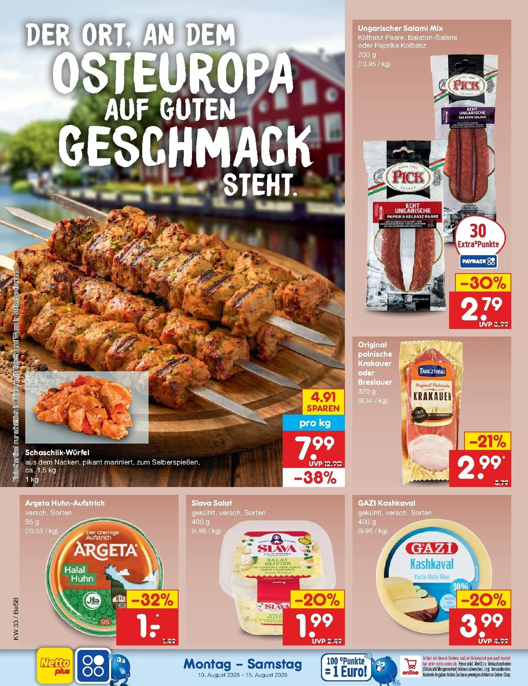 Netto Marken Discount Prospekt nächste Woche – von Montag 10.08.2026 bis Samstag 15.08.2026 von 10. August bis 15. August 2026 - Prospekt seite 25