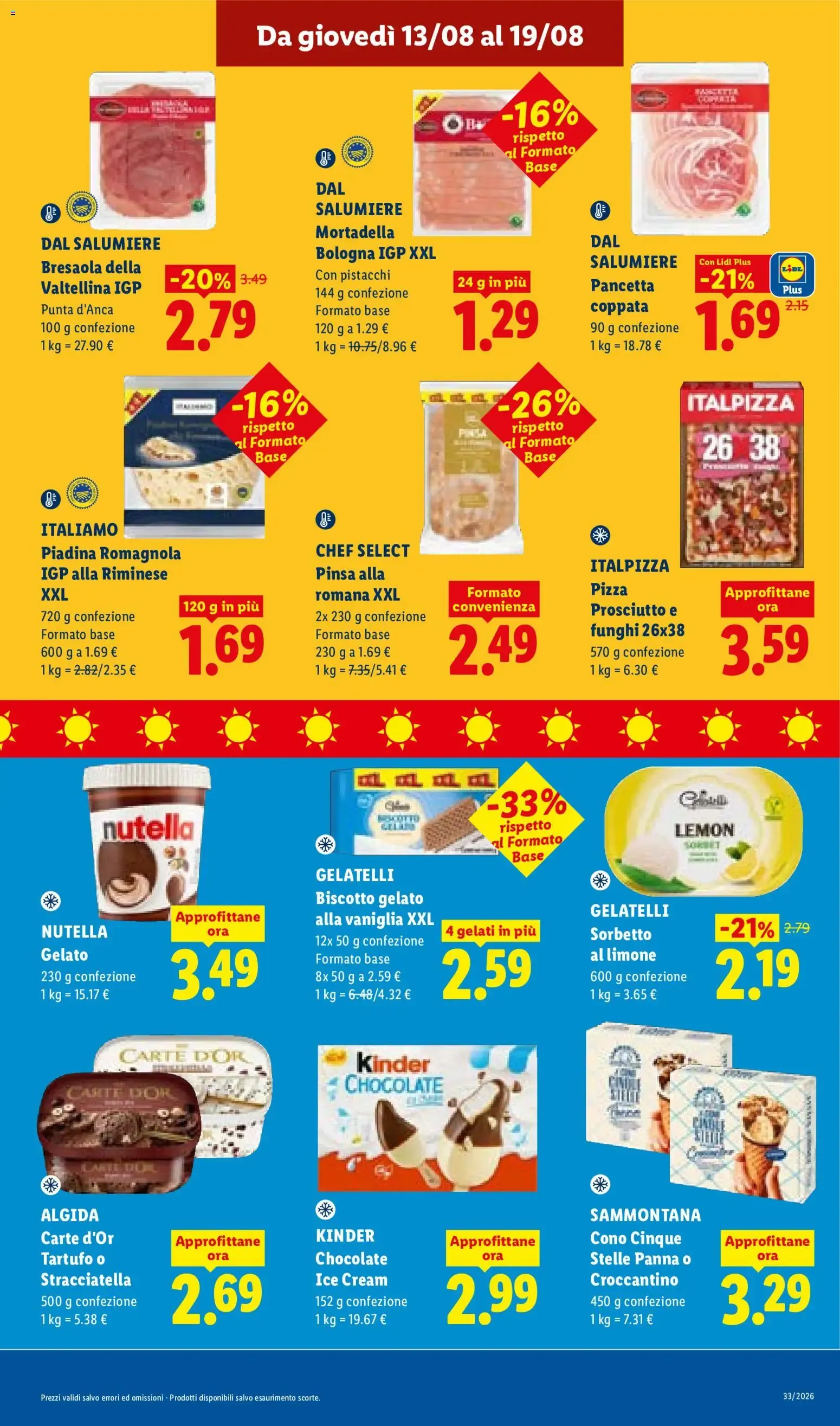 LIDL Ferragosto fino al -50% da 13 agosto a 19 agosto di 2026 - Pagina del volantino 11