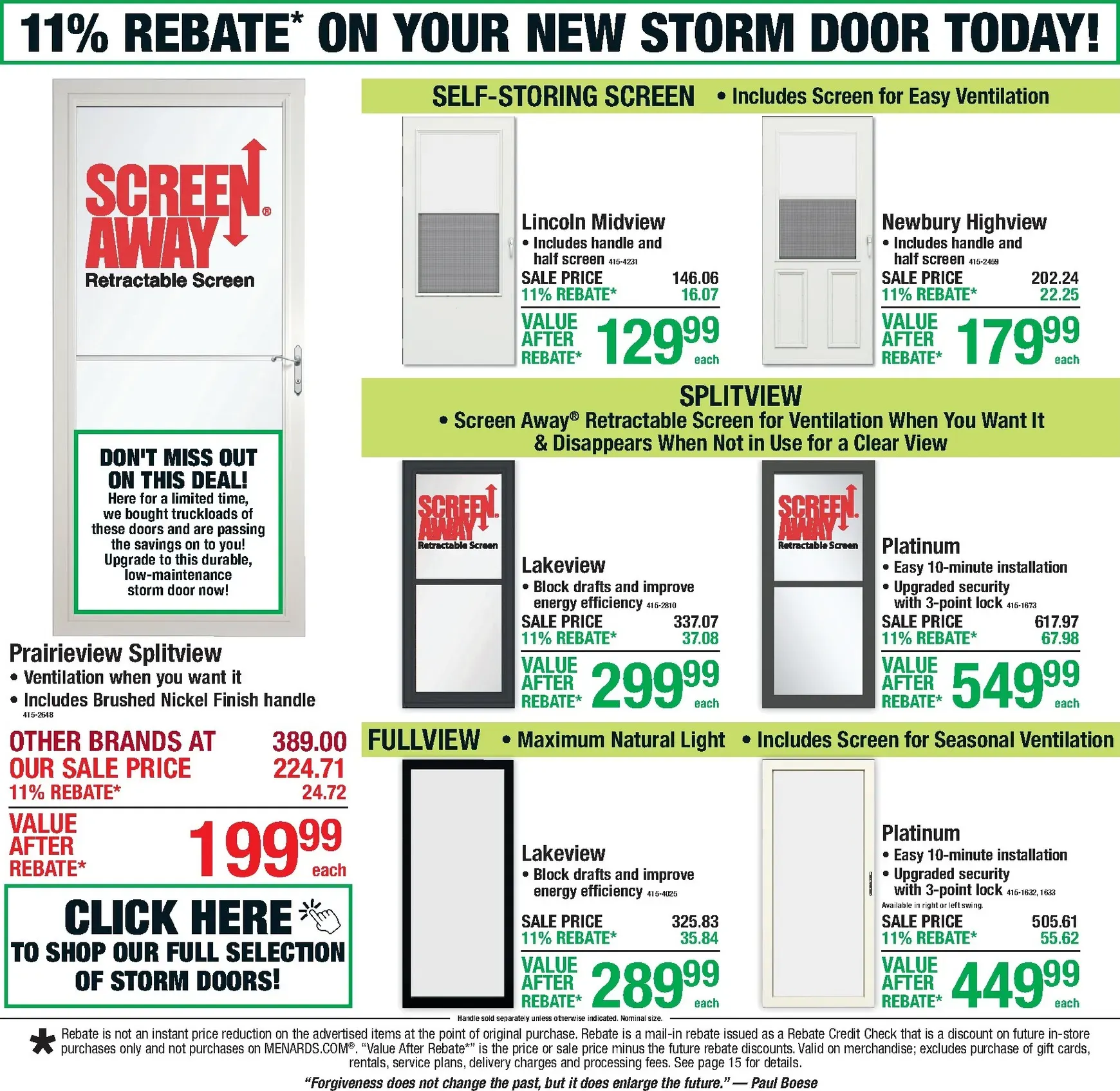 Weekly ad 11% REBATE ON EVERYTHING! from August 13 to August 23 2026 - Page 3