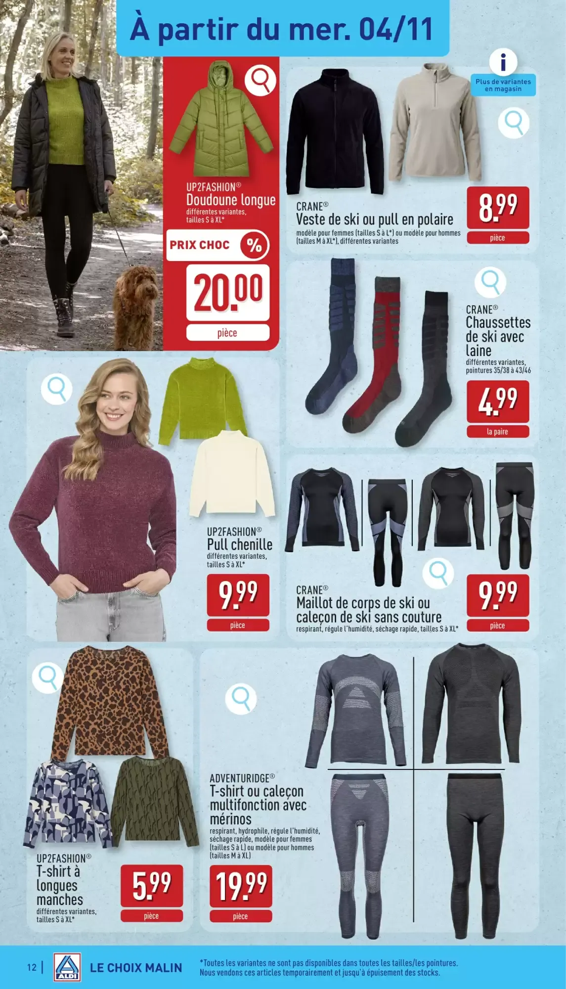 ALDI Dépliant du lun. 02/11 au sam. 07/11 inclus van 2 november tot 7 november 2026 - folder pagina 12