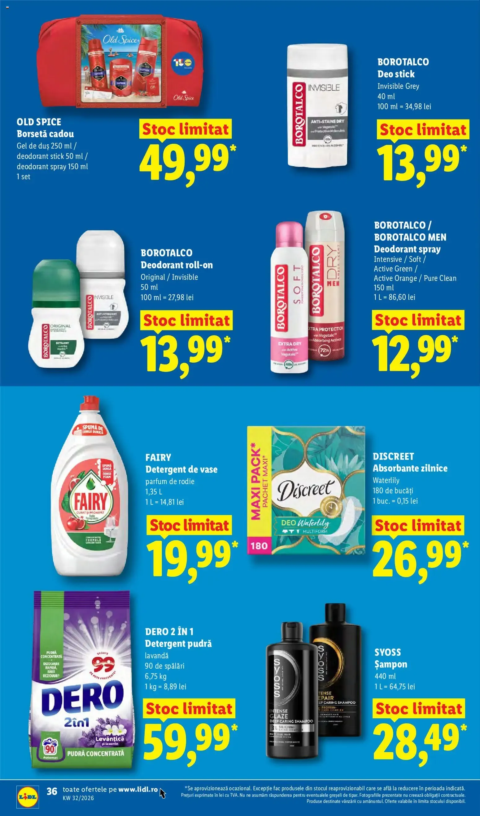 Catalog Catalog LIDL 03.08.2026 - Oferta și Revista online de la 3 august până la 9 august 2026 - Revista Pagina 36