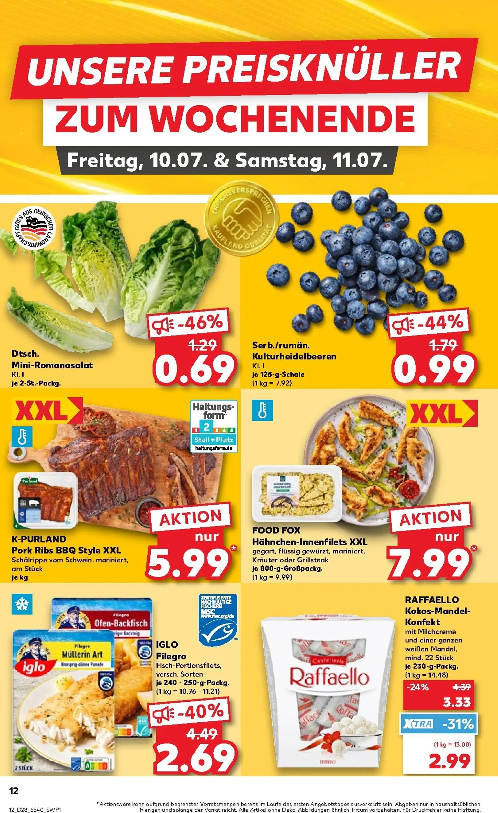 Kaufland Prospekt nächste Woche – von Donnerstag 09.07.2026 bis Mittwoch 15.07.2026 von 9. Juli bis 15. Juli 2026 - Prospekt seite 12