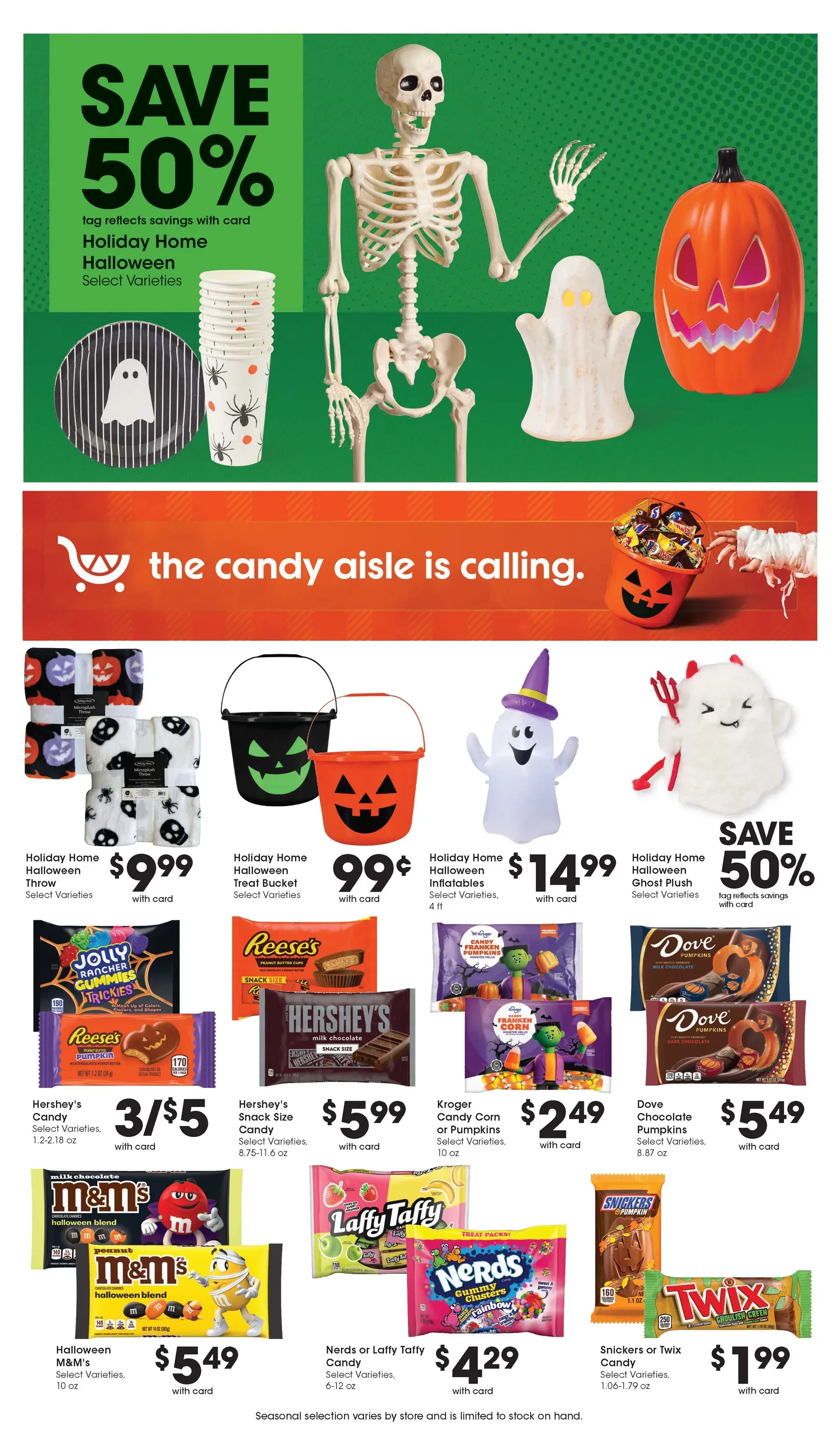 Weekly promotion Current Kroger leaflet valid from Wednesday 10/07/2026 to Tuesday 10/13/2026 spanning from October 7 to October 13 2026 - Page 13 for Catalogue 365