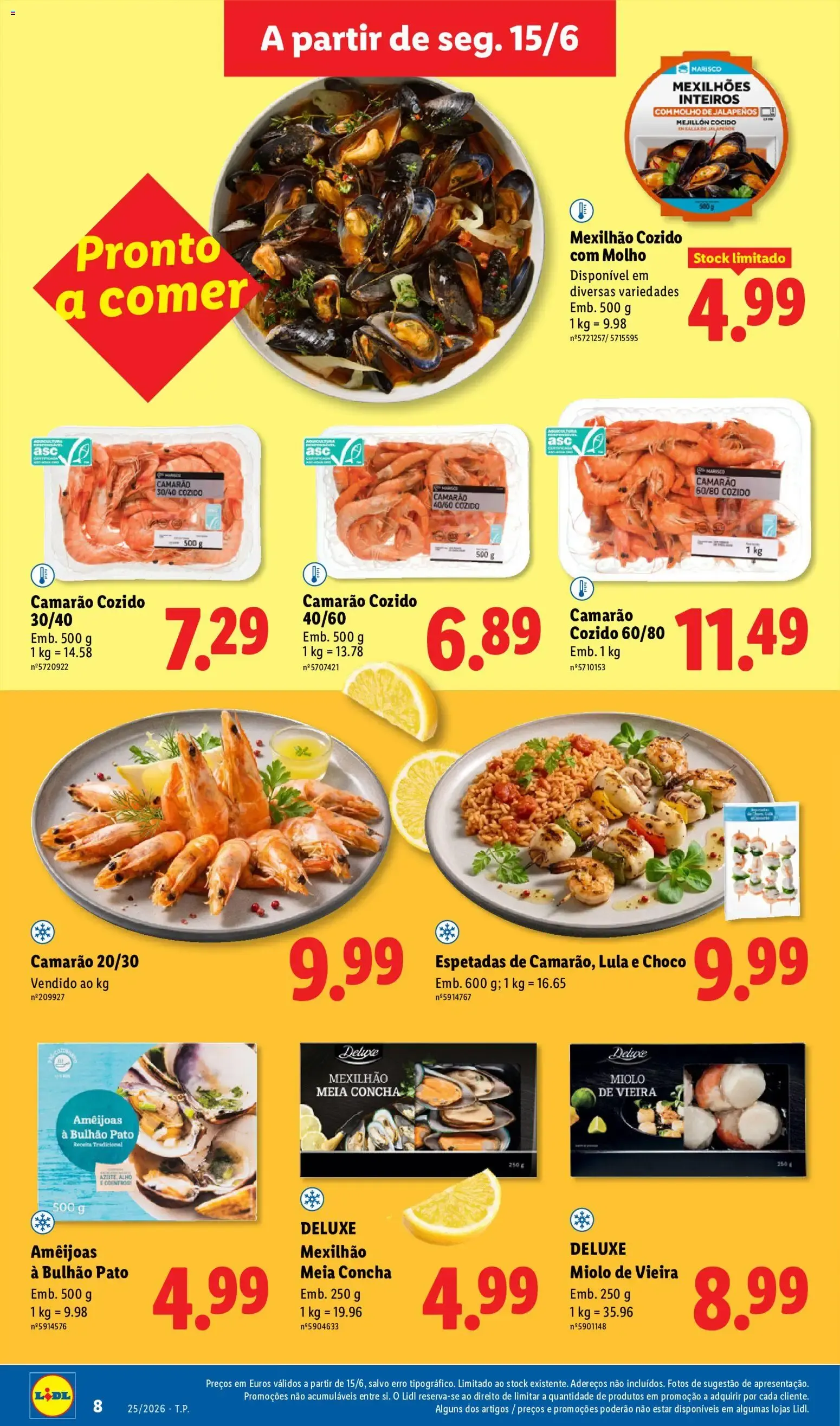 Folheto Olá verão! Descobre sabores e ideias, perfeitos para esta estação. de 15 de junho até 28 de setembro 2026 - Pagina 8