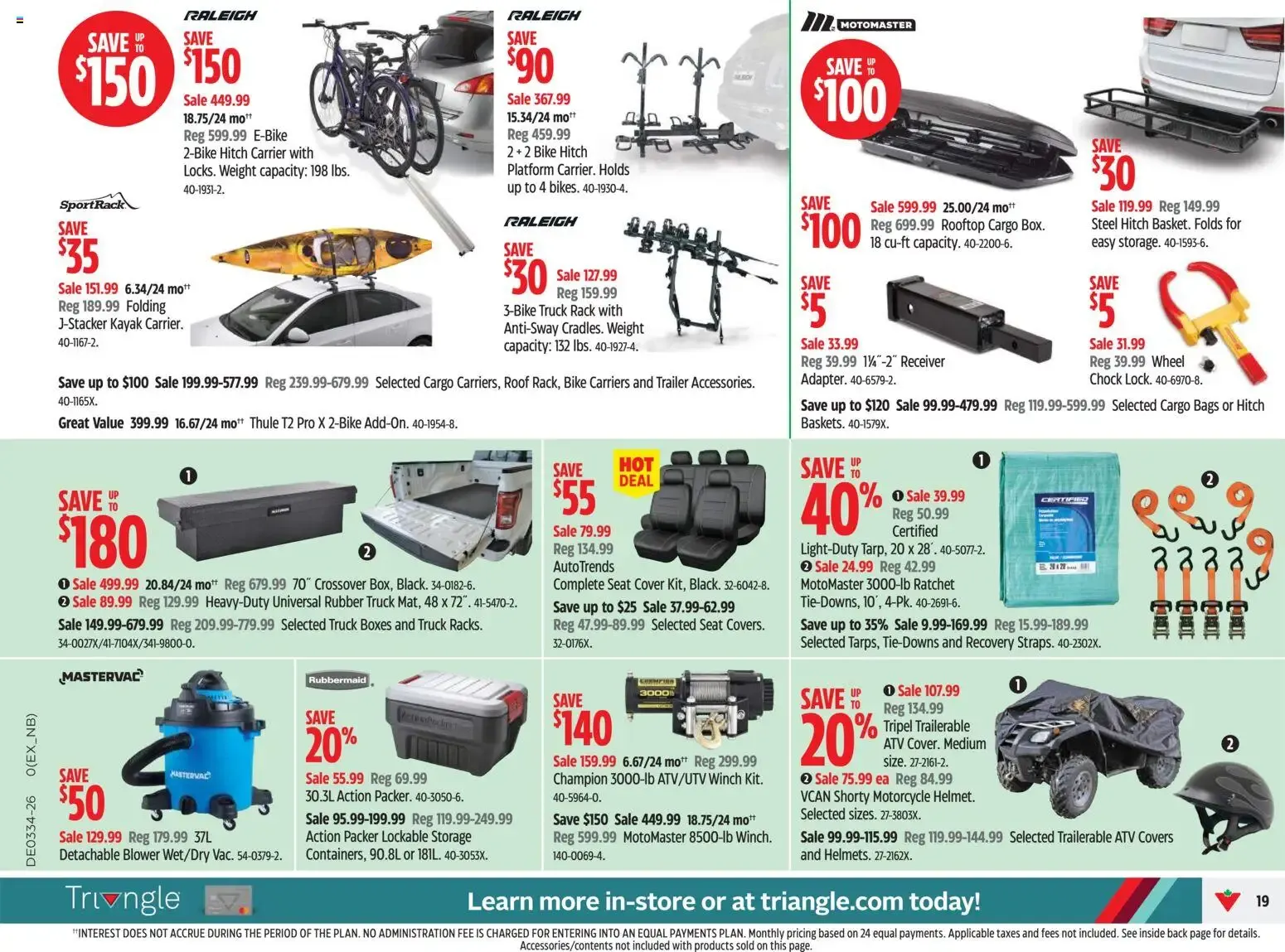 Canadian Tire weekly flyer from Aug 20, 2026 > weekly specials & deals from August 20 to August 26 2026 - flyer page 19