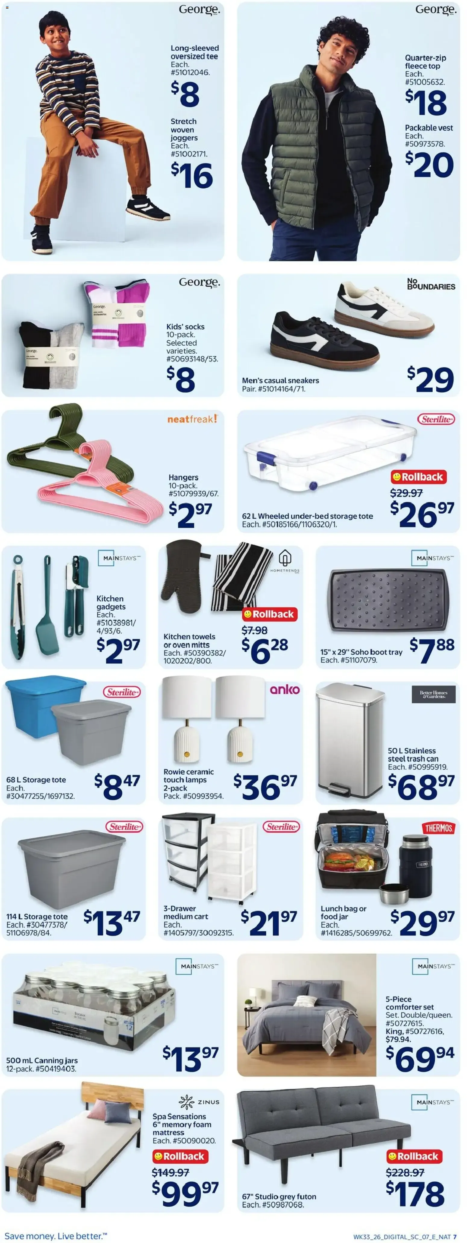 Walmart weekly flyer from Sep 10, 2026 > weekly specials & deals from September 10 to September 16 2026 - flyer page 13