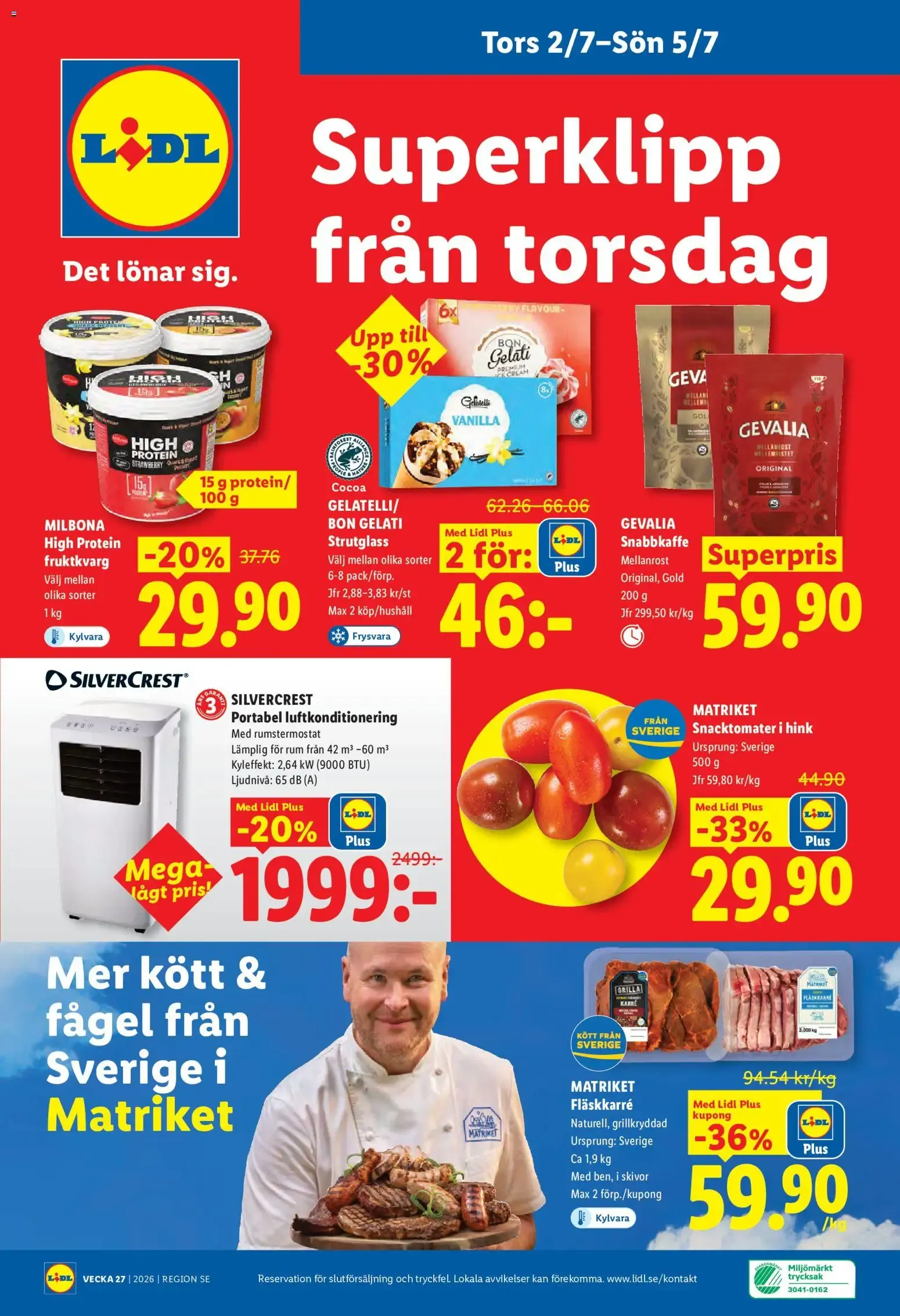 Lidl erbjudanden från 29/06/2026 - 05/07/2026 > Reklamblad nuvarande rabatter från 29 juni till 5 juli 2026 - Reklamblad sidor 28