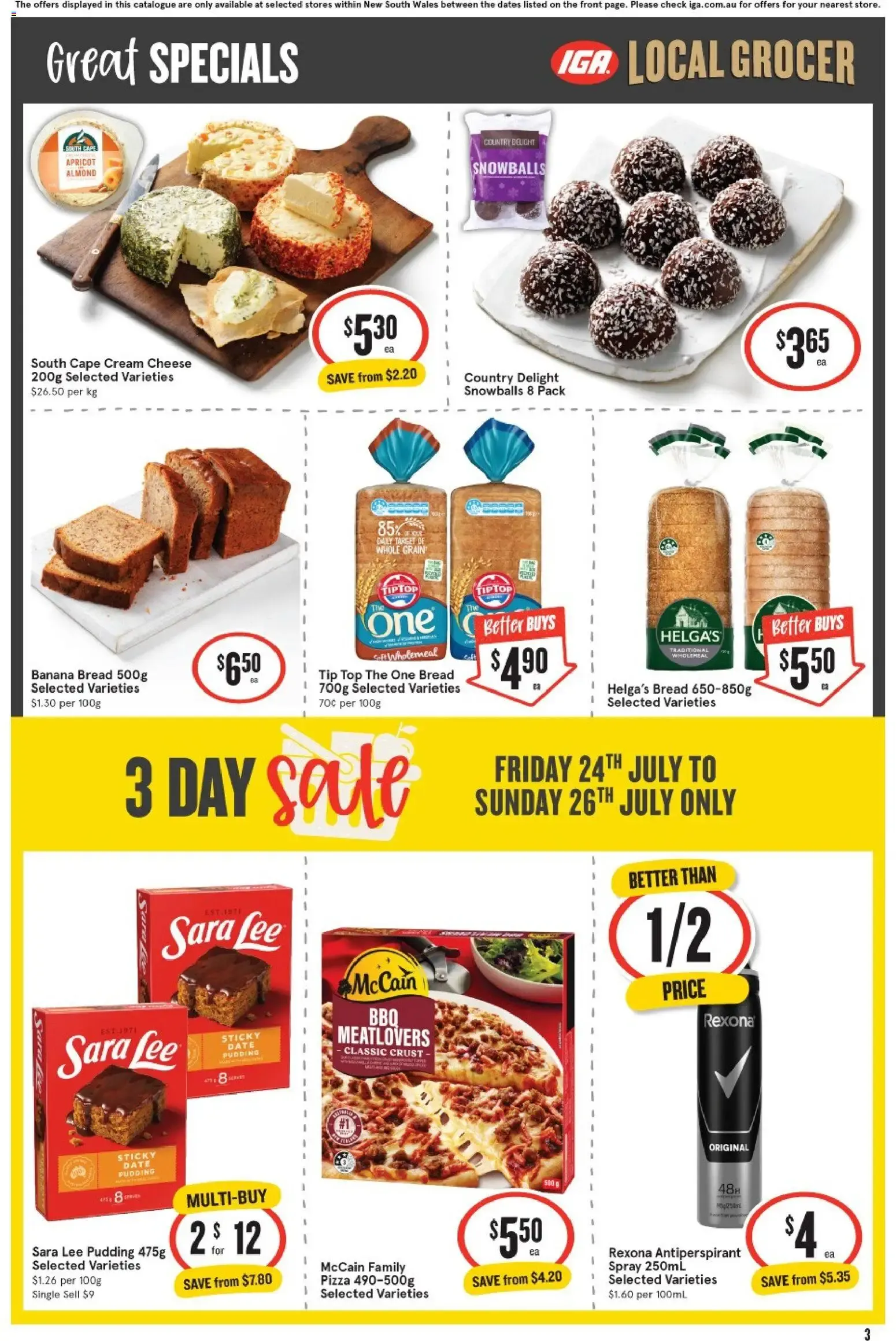 IGA Local Grocer - Catalogue valid from 22 July to 28 July 2026 - page 3