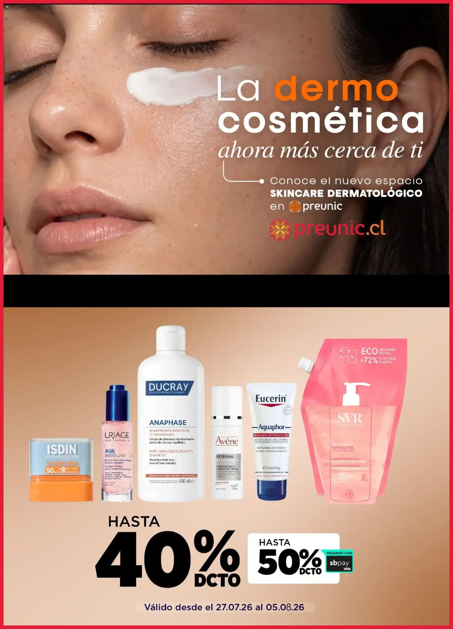 Preunic Dermo Cosmética y Skincare Dermatológico